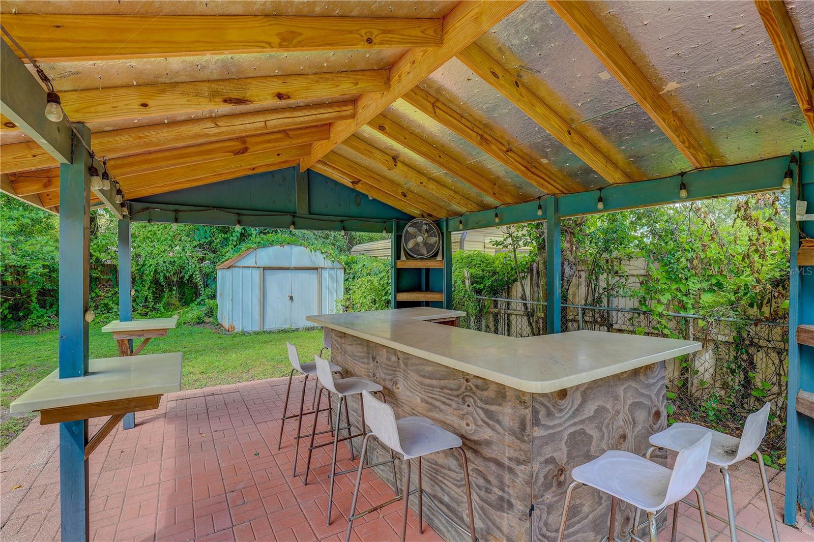 Oversized Backyard w/Covered Pavilion