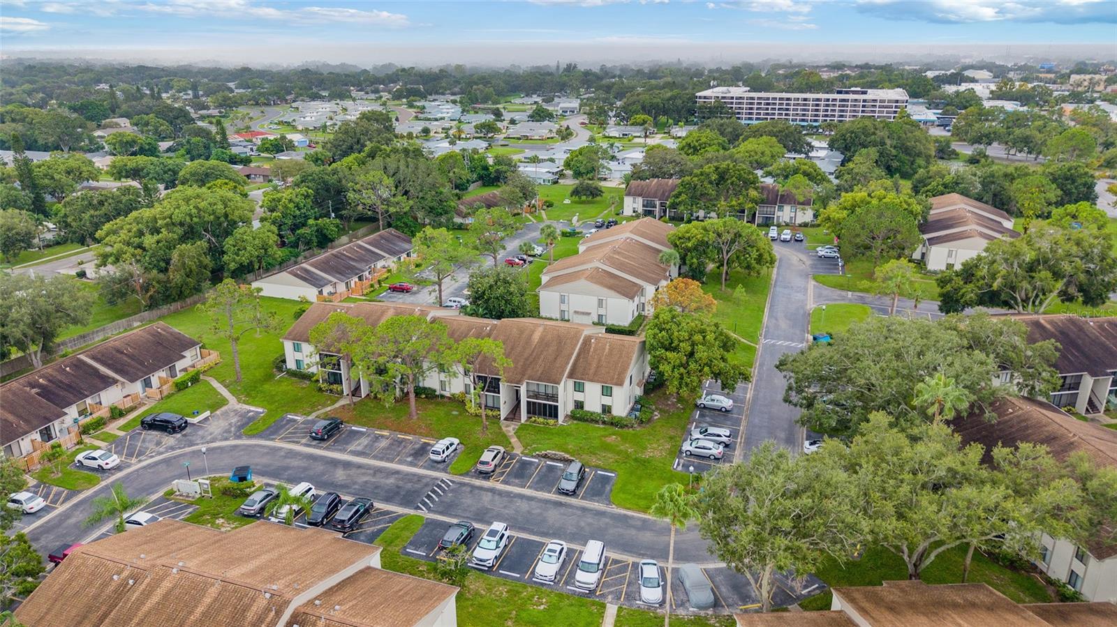2nd aerial view of condominium