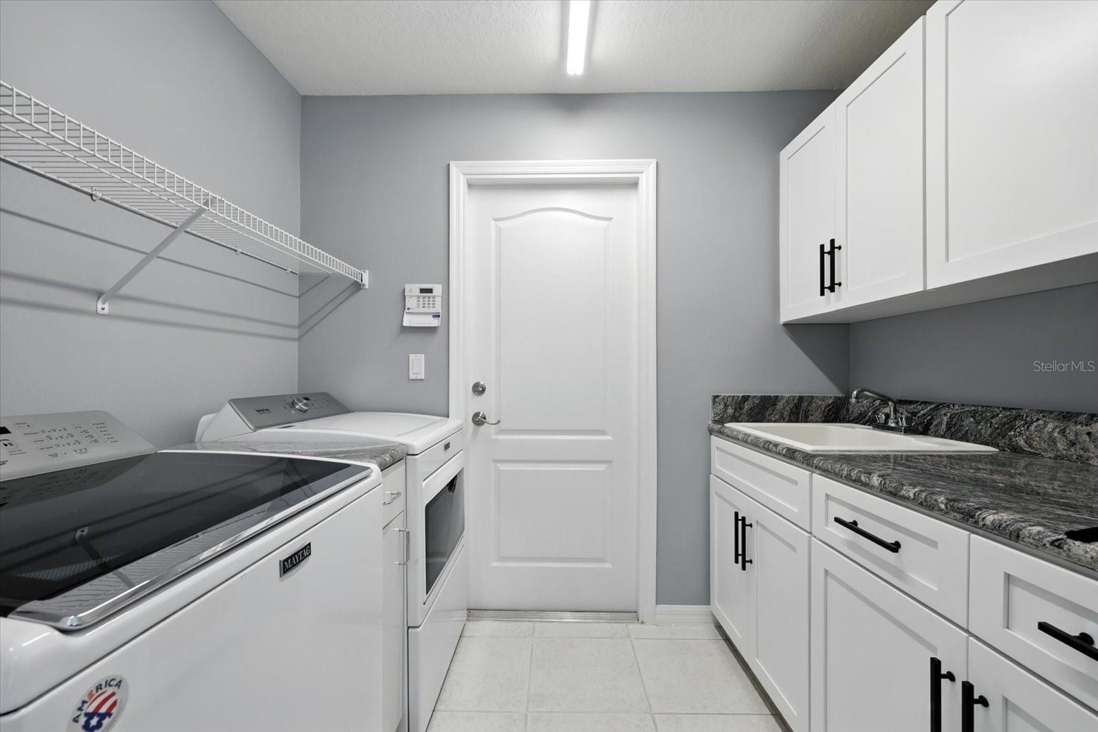 Laundry Room off Garage