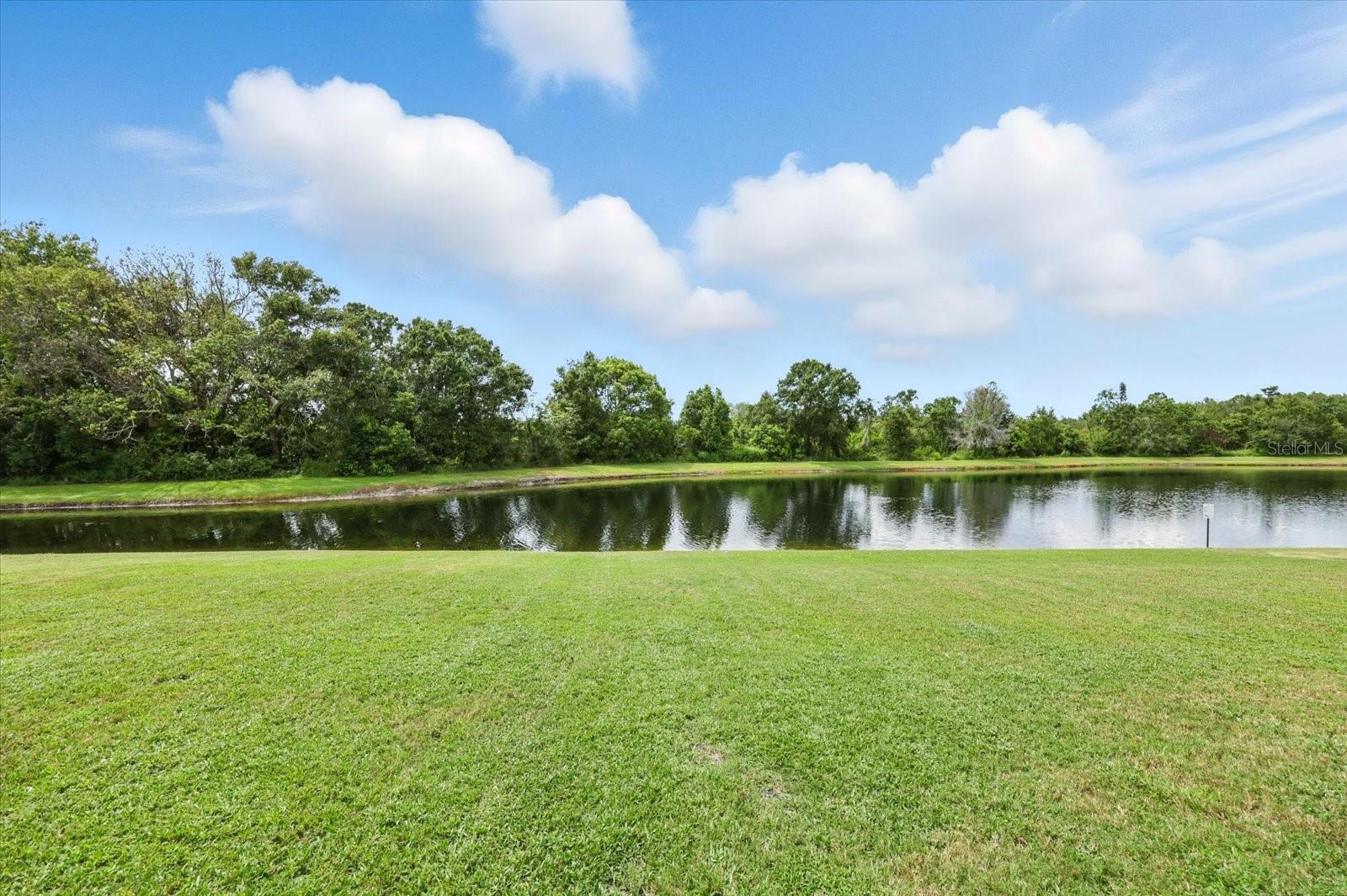 Enjoy your peaceful backyard