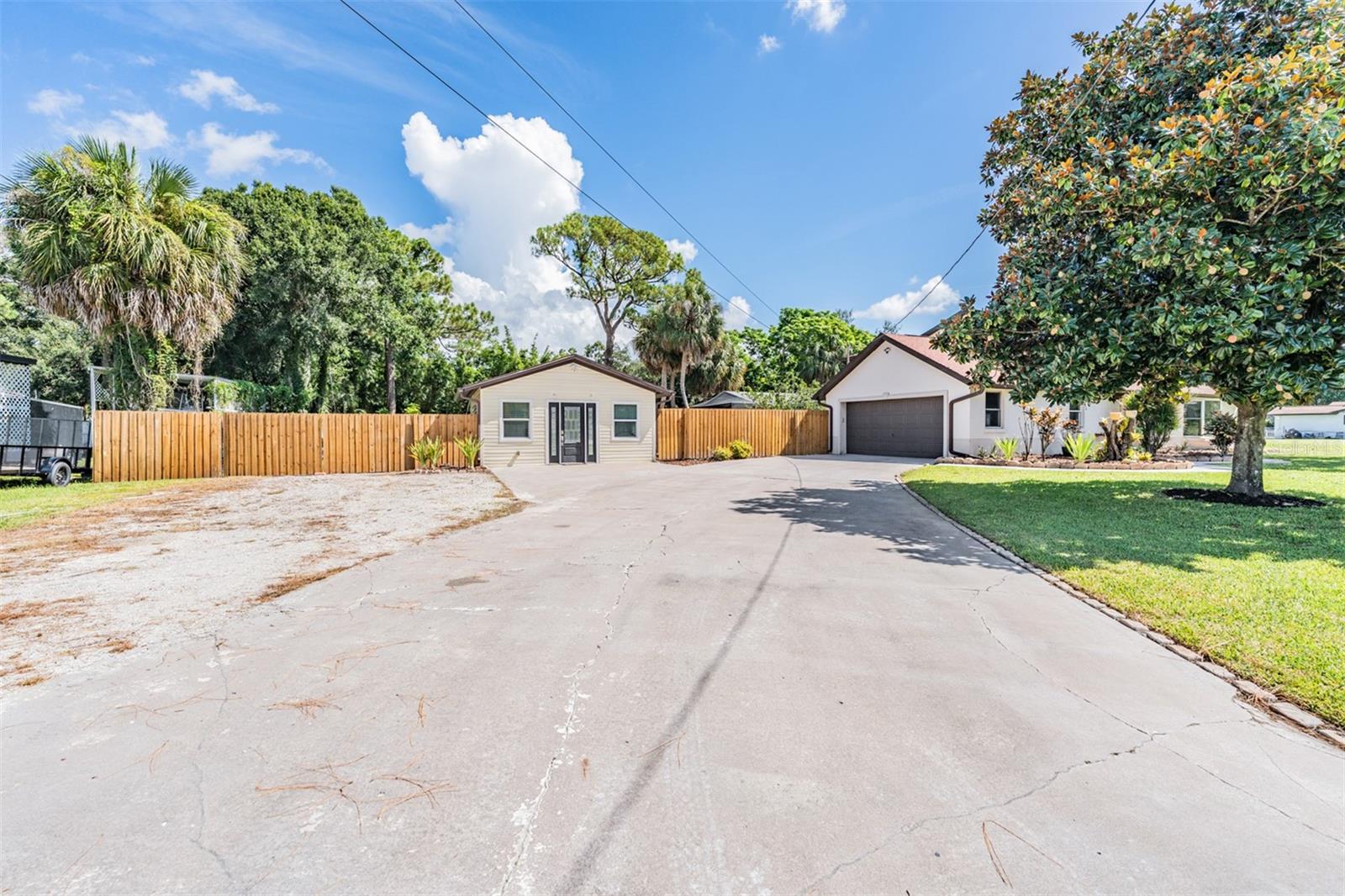 Driveway view
