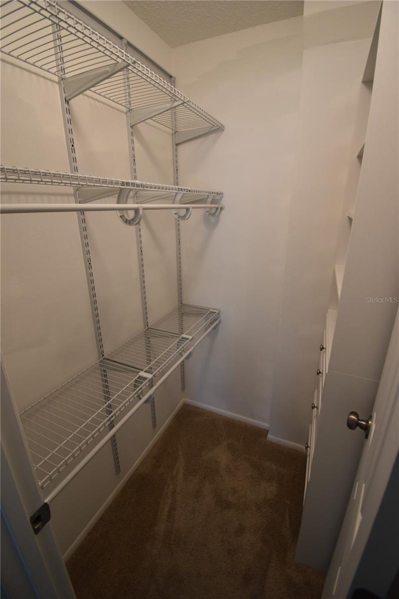 Second BR walk in closet