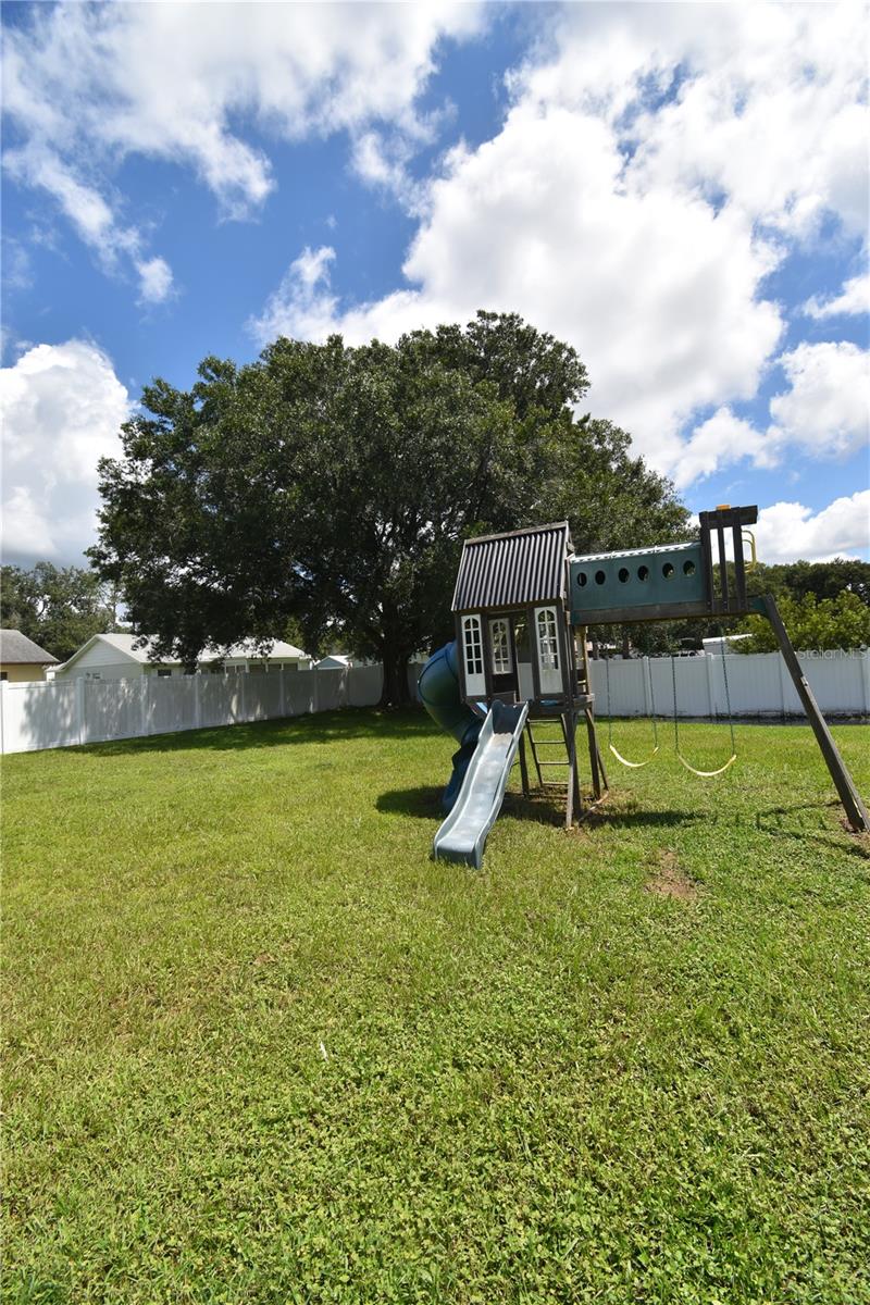 Backyard Swing set