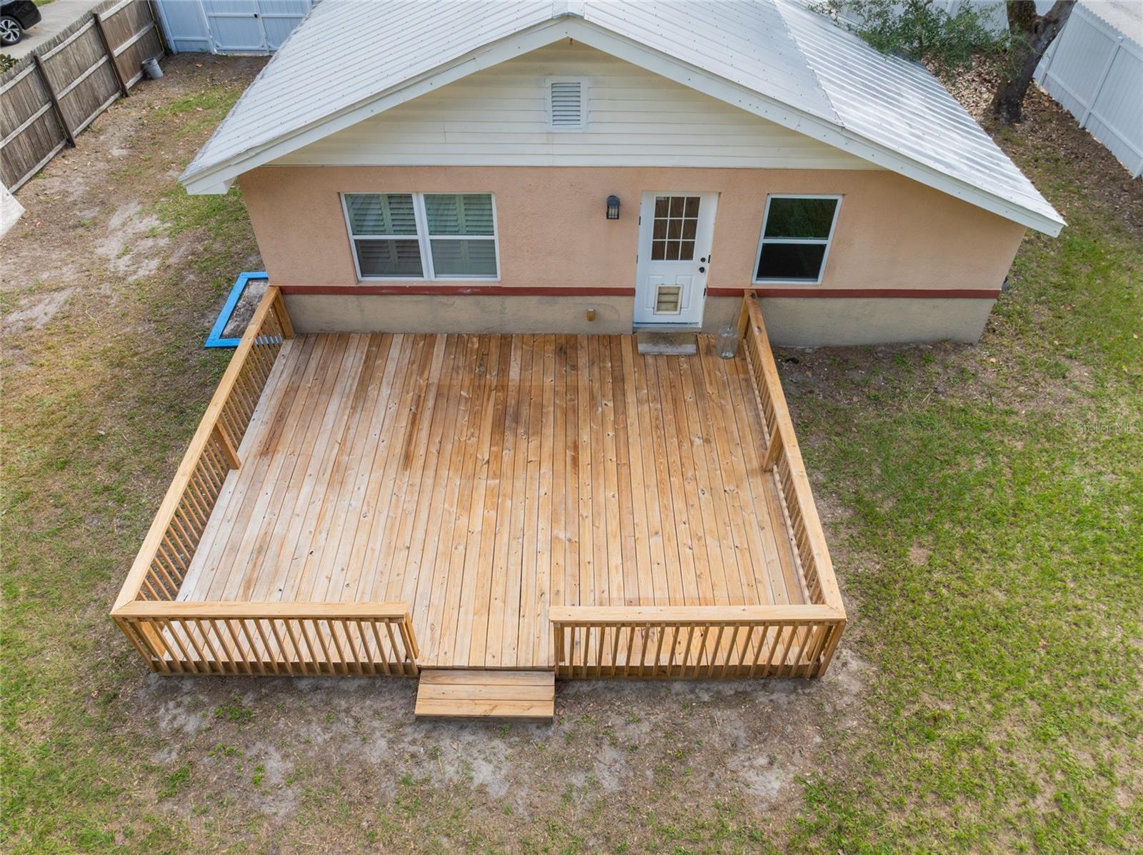 Large New Deck