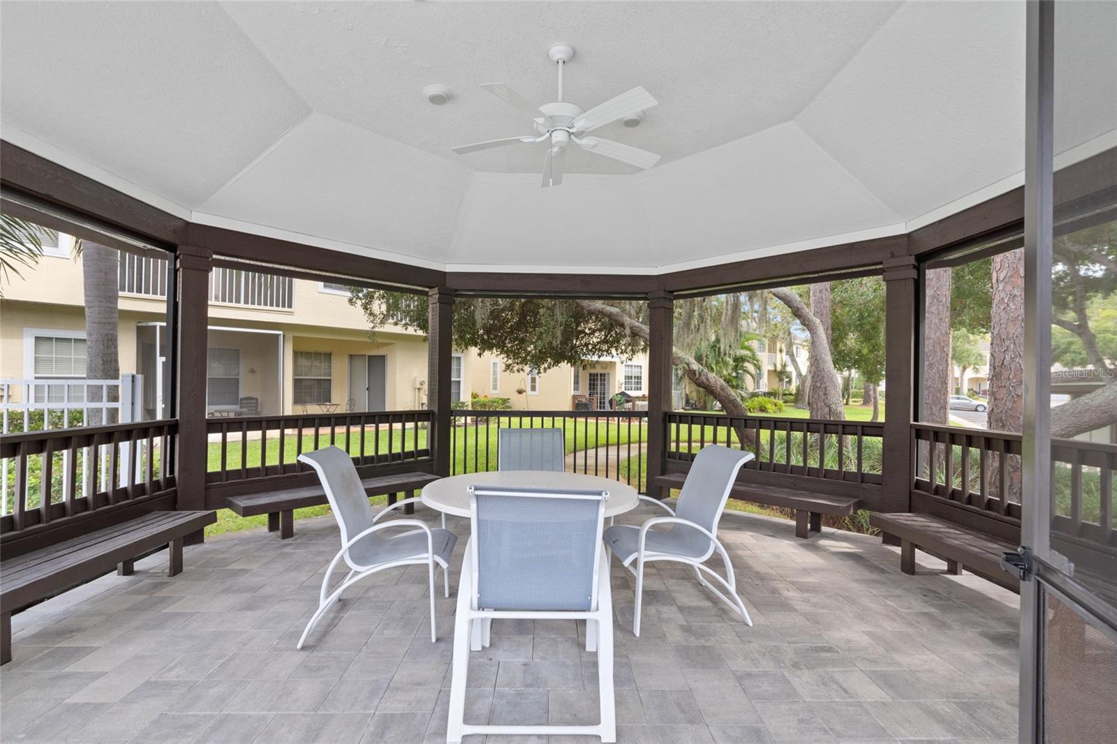screened gazebo