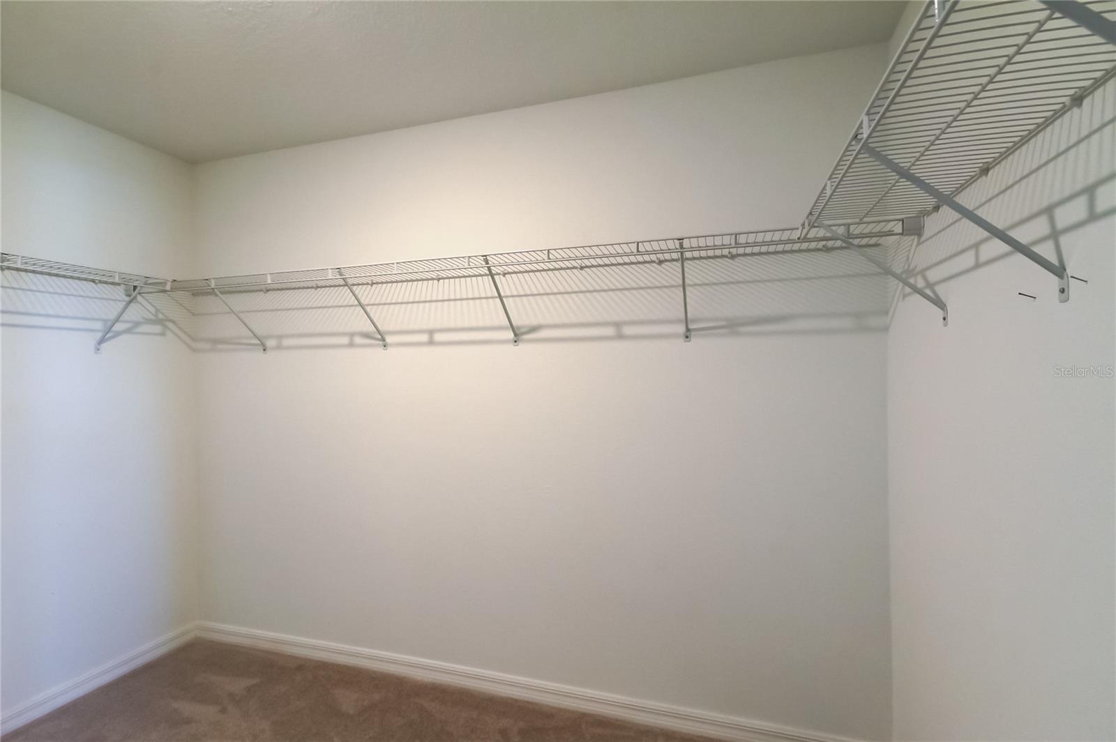 Primary Suite Walk-in Closet