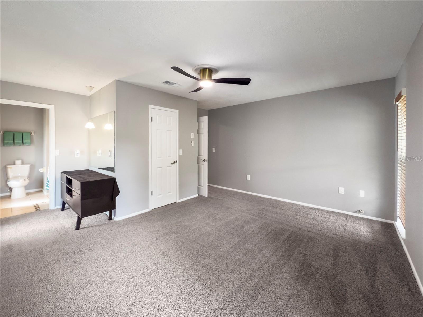 Primary Bedroom with Walk in Closet