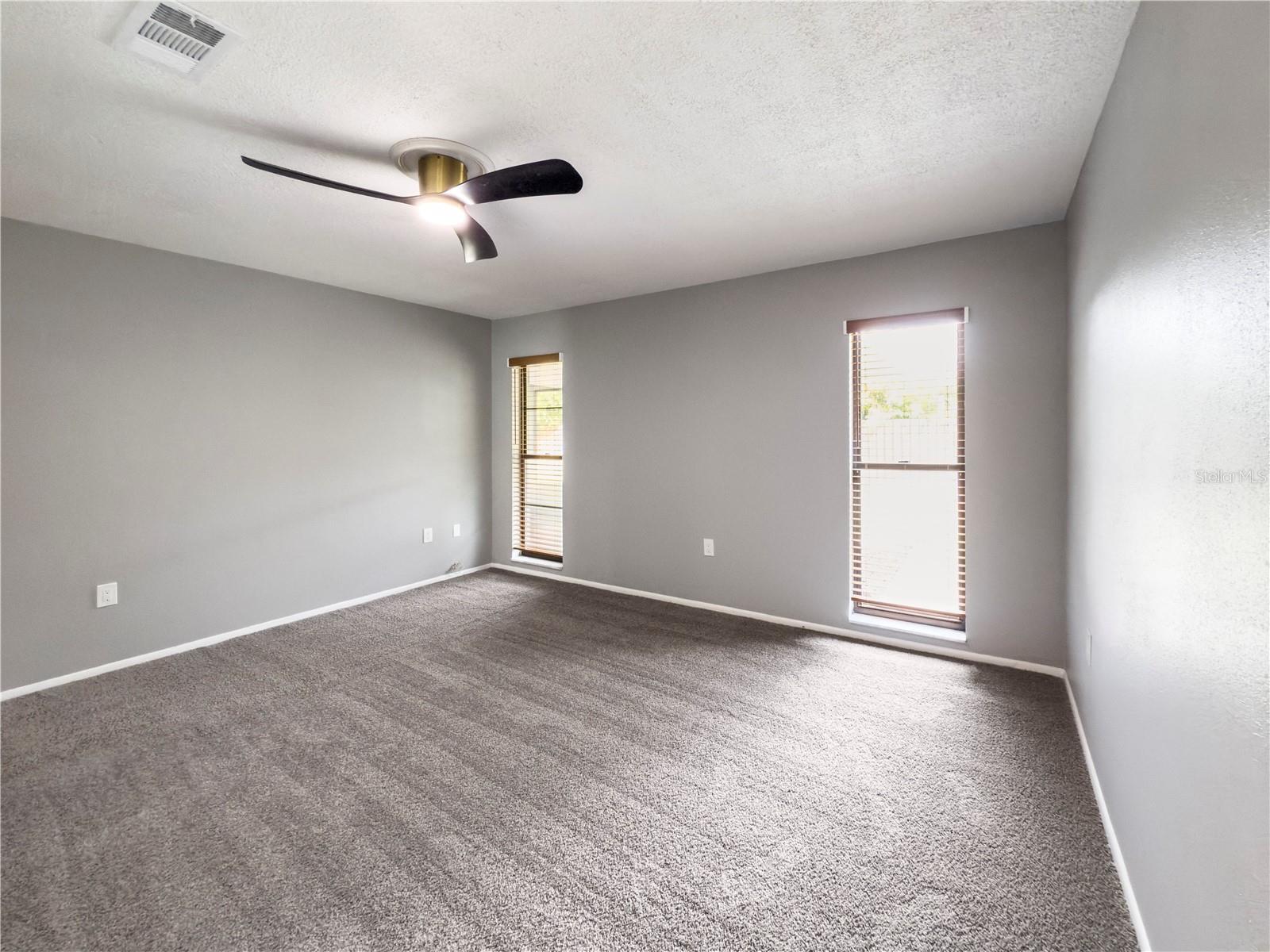 Primary Bedroom with Large Windows