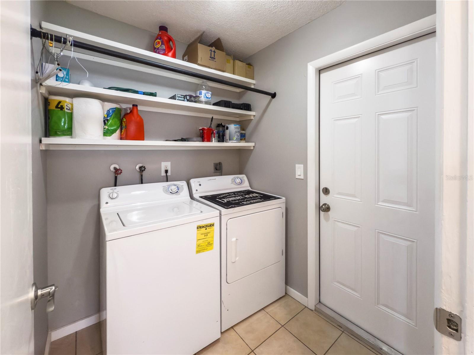 Laundry Room with Door to Garage