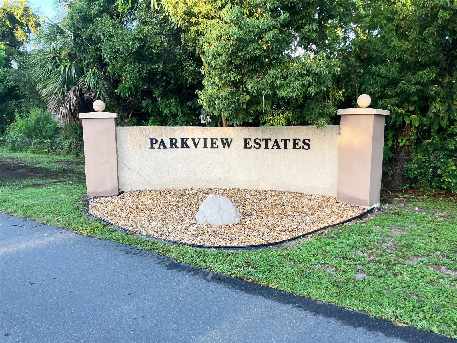 Signage- subdivision