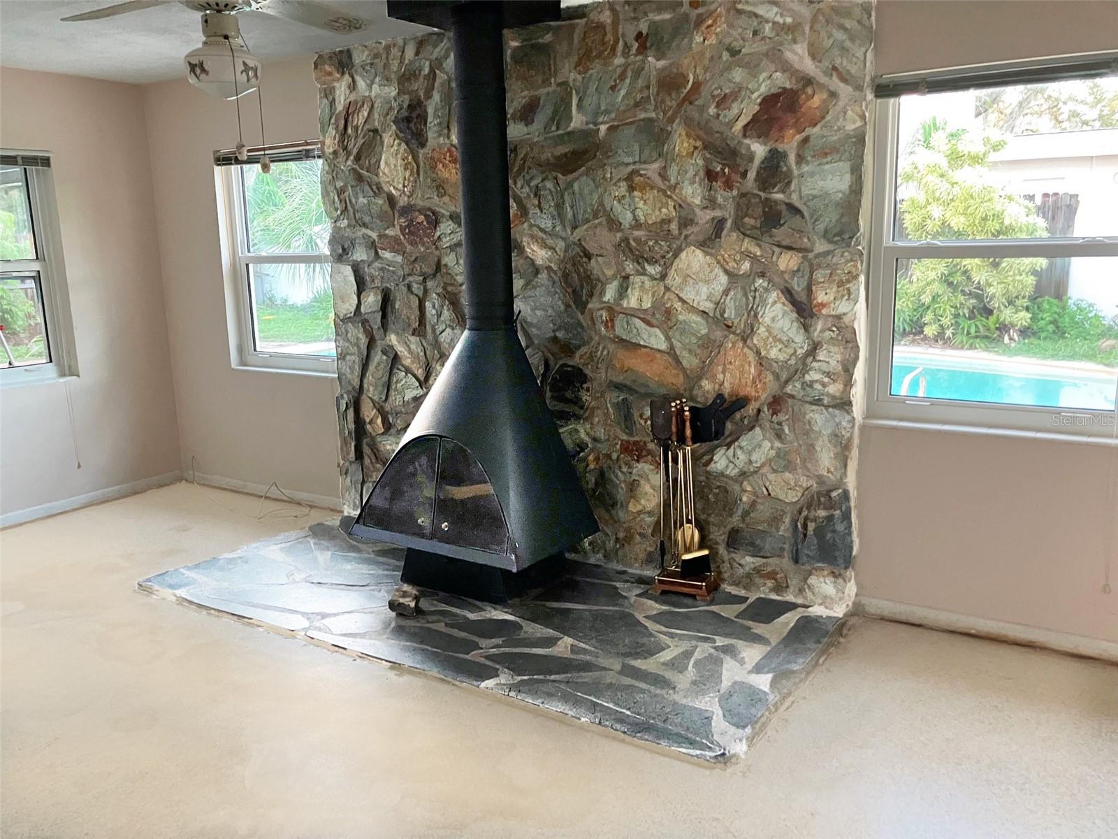 Fireplace in Familyroom