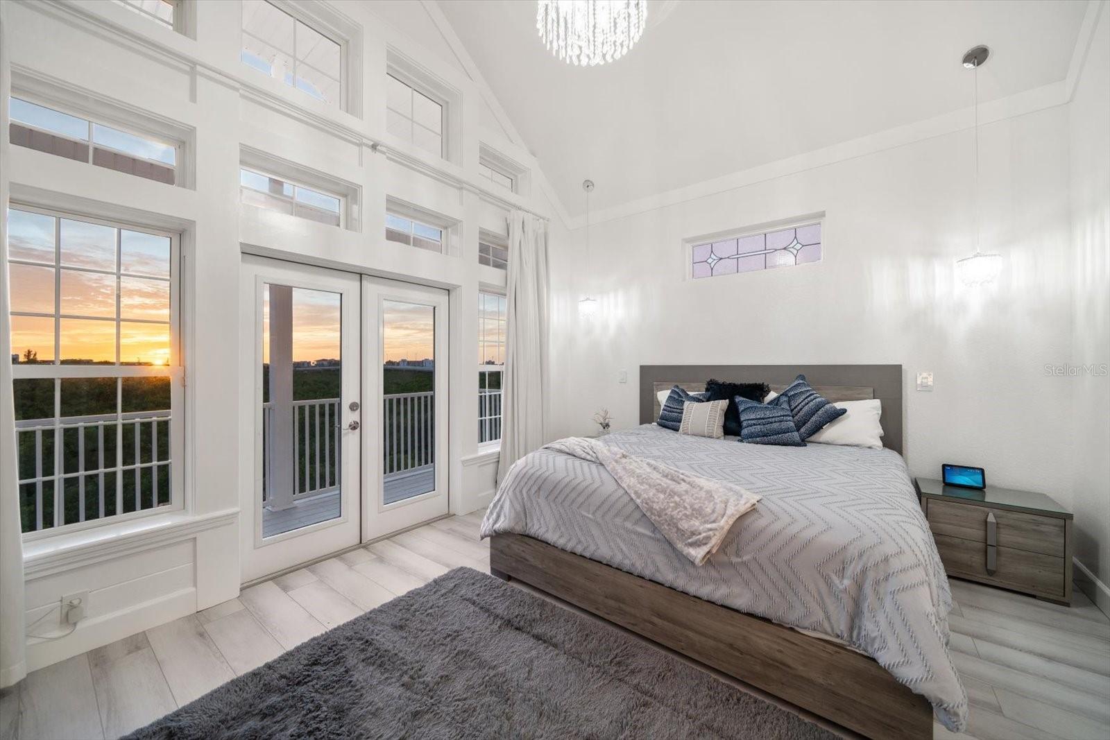 Unmatched serenity awaits in the comfort of the spacious primary suite located on the second living-level.