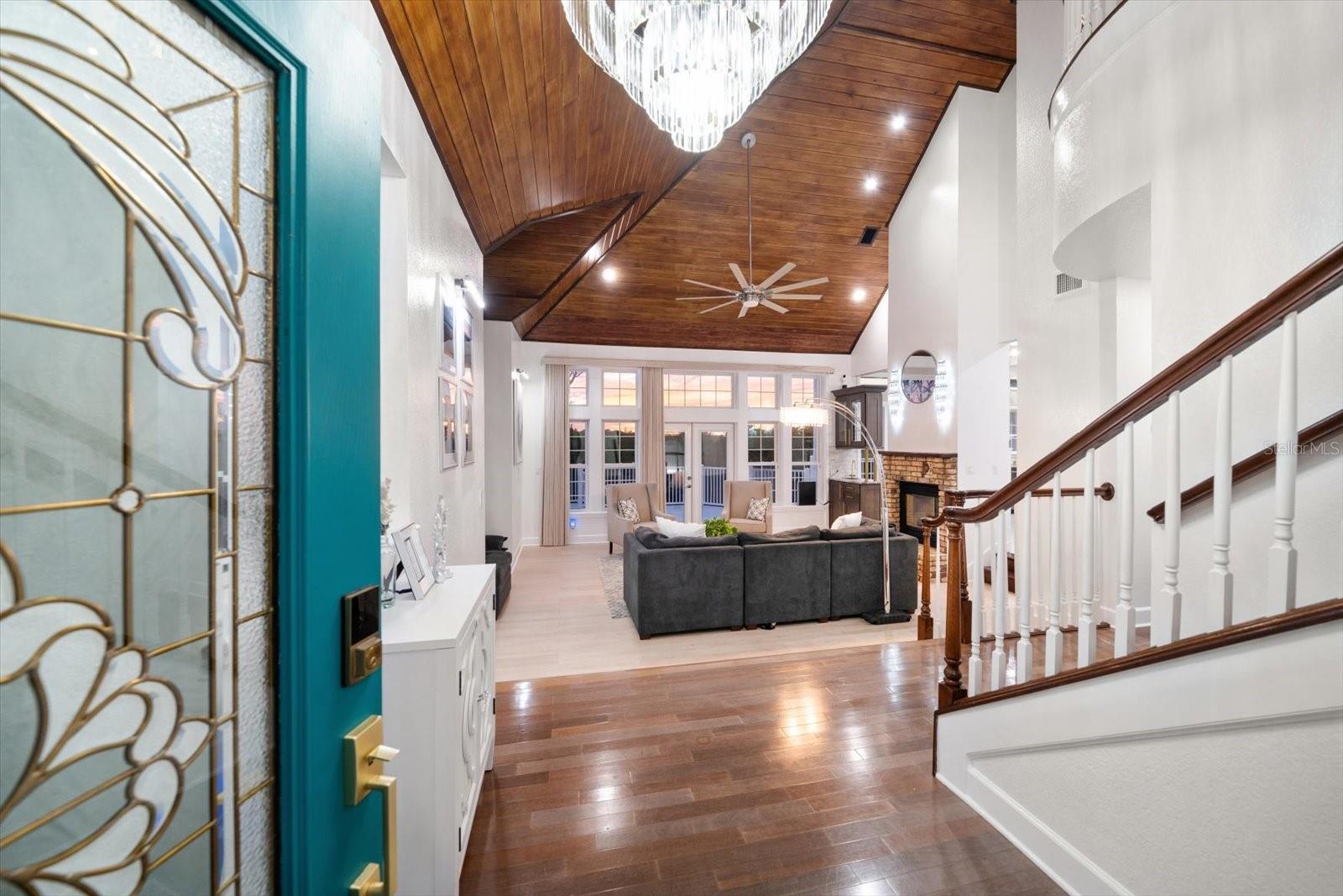 A balanced inspiration of natural elements and coastal refinement are found throughout this stunning architectural design.