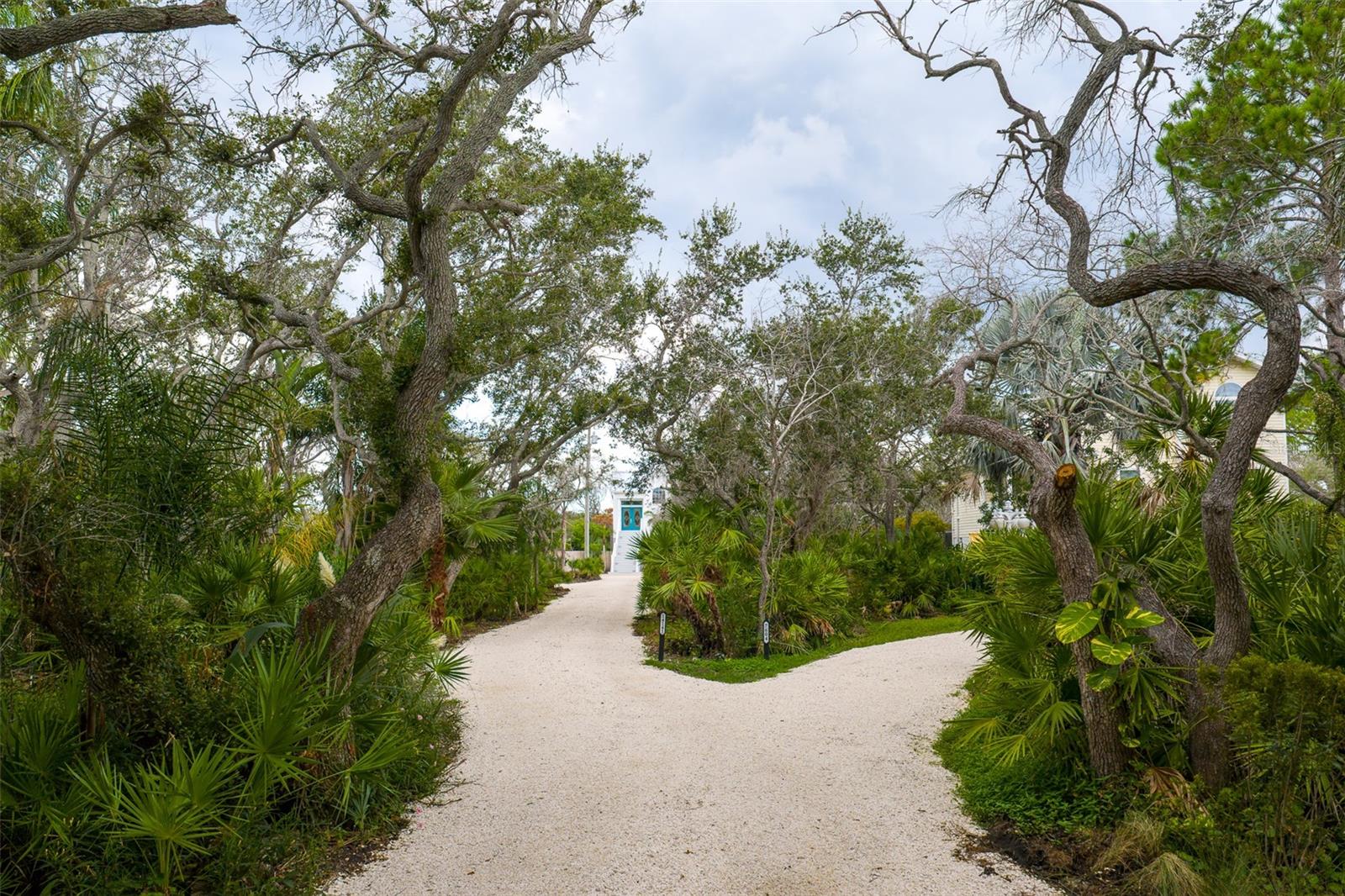 Approached by a lovely drive, be impressed by all of the natural surroundings.