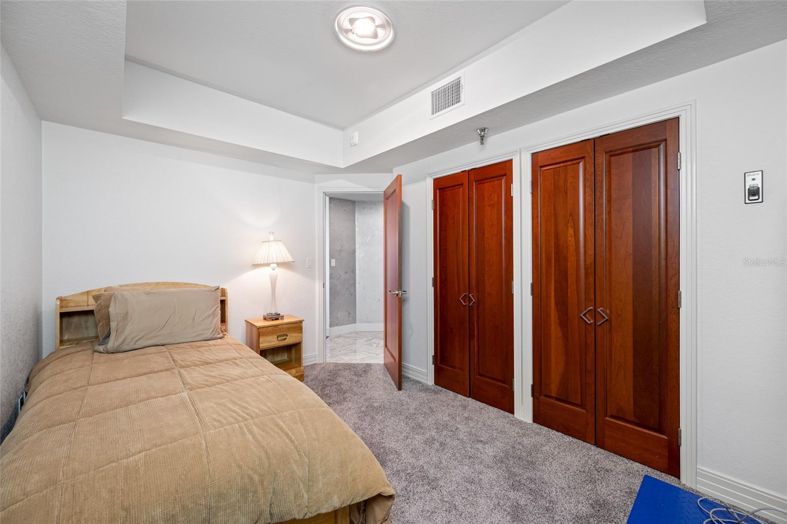 Bedroom #5 with double closet