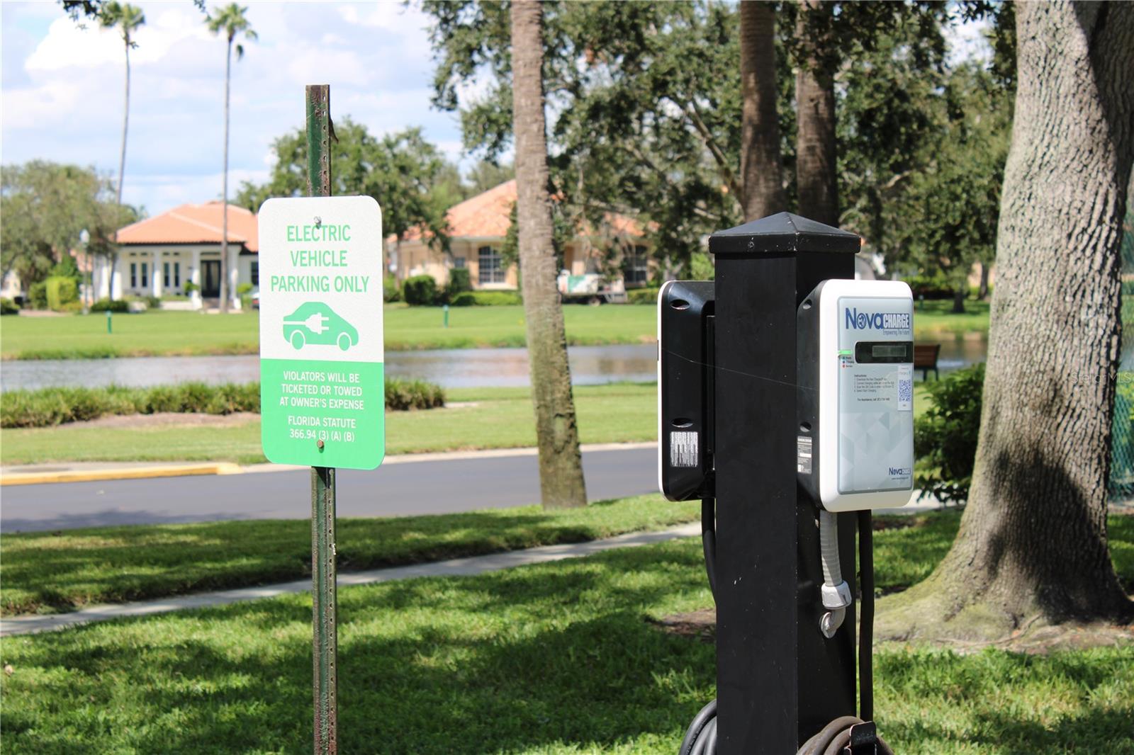 Electric vehicle charging stations