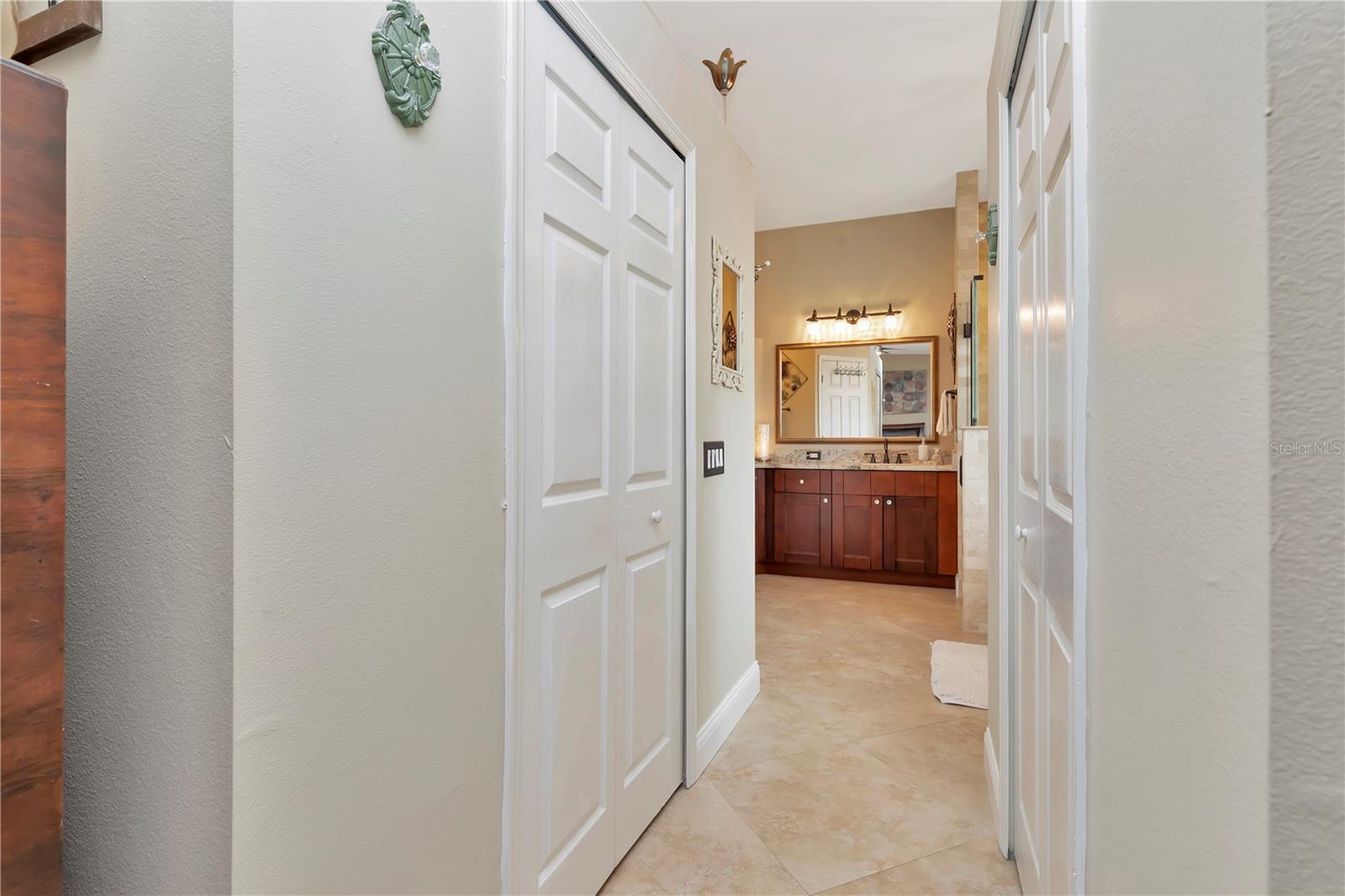 Double closets in Primary