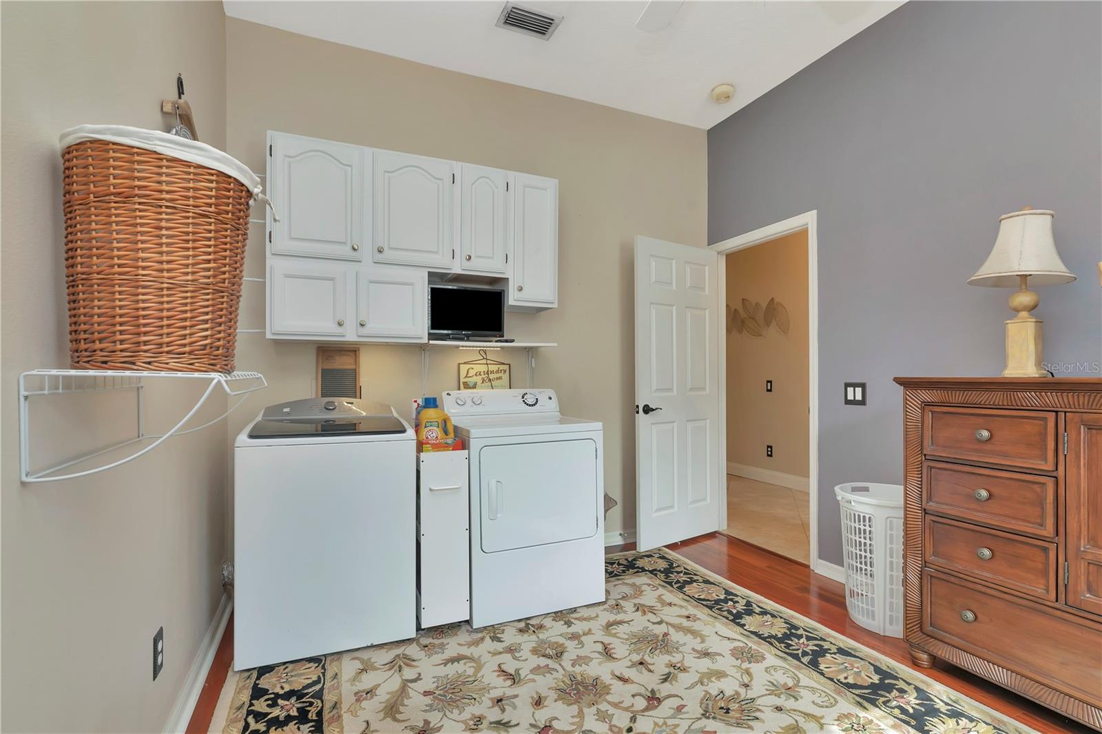 Bedroom 4 converted to laundry space but can be moved back if need be