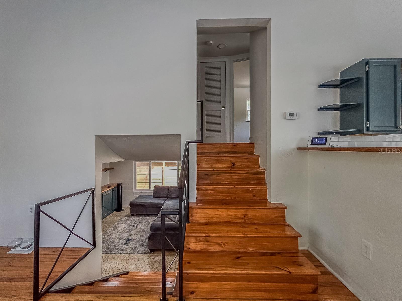 Stairs that connect all levels