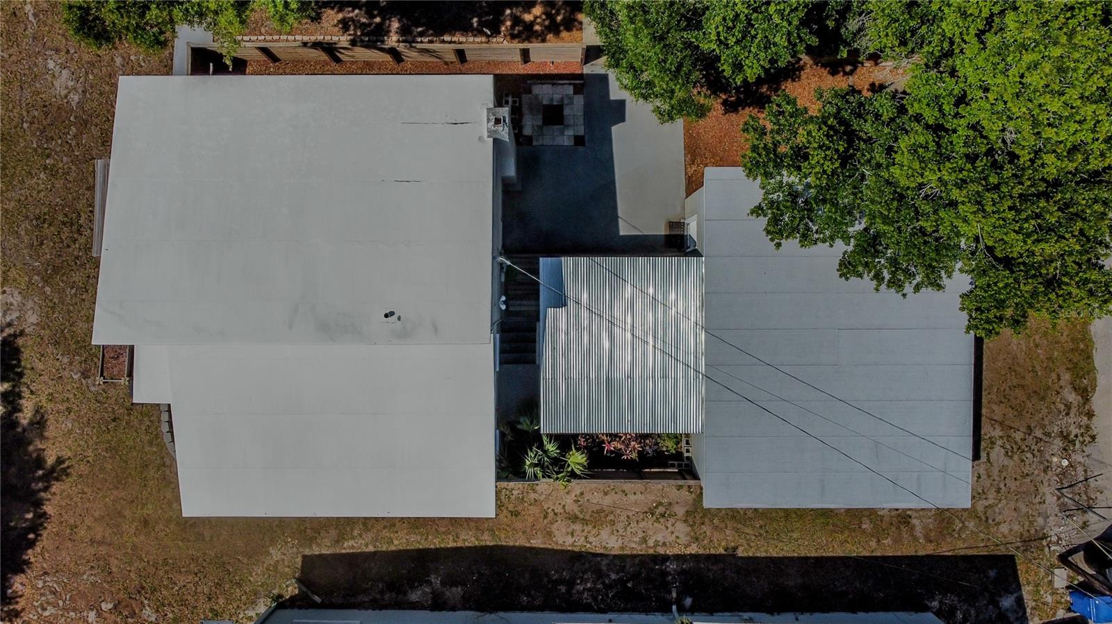 Aerial of overhead
