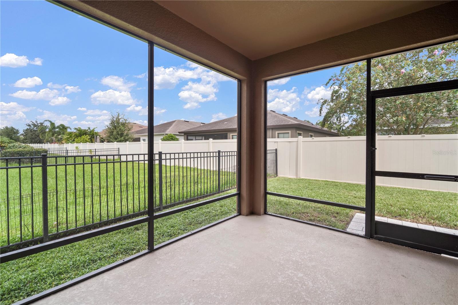 Fenced Backyard