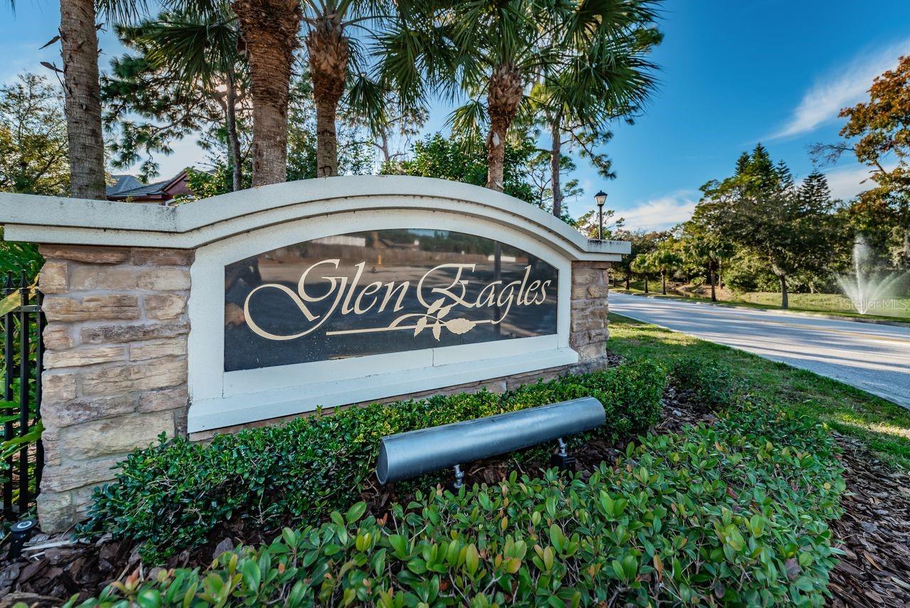 Entrance to Glen Eagles