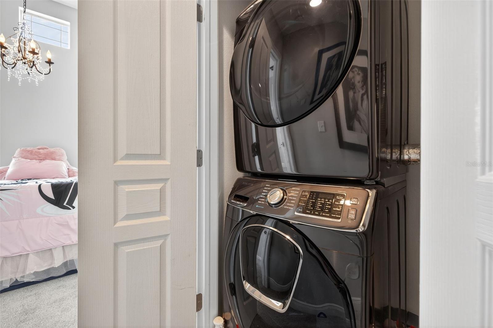 Laundry closet upstairs