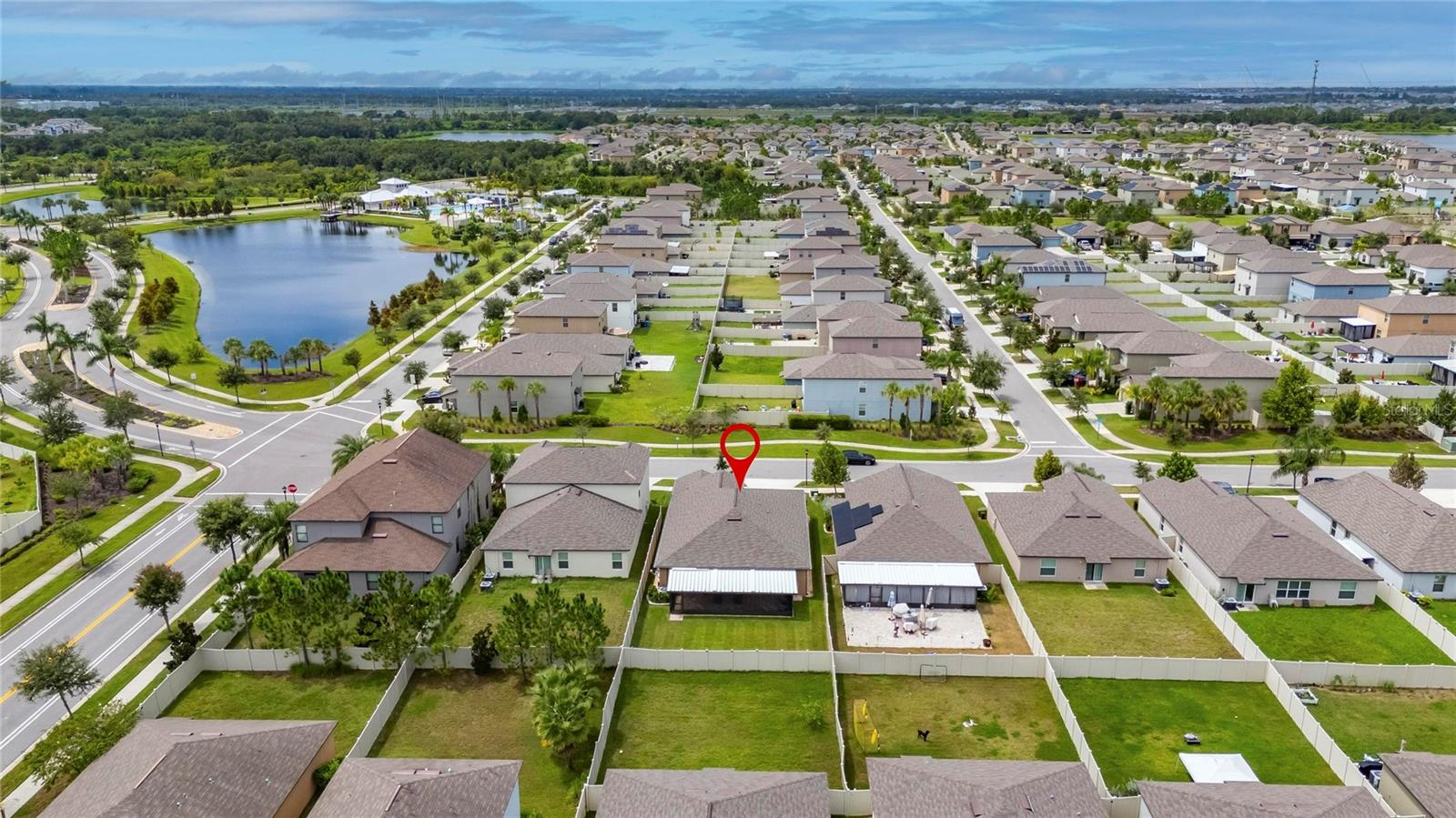 Located in the front of the community for quick access out