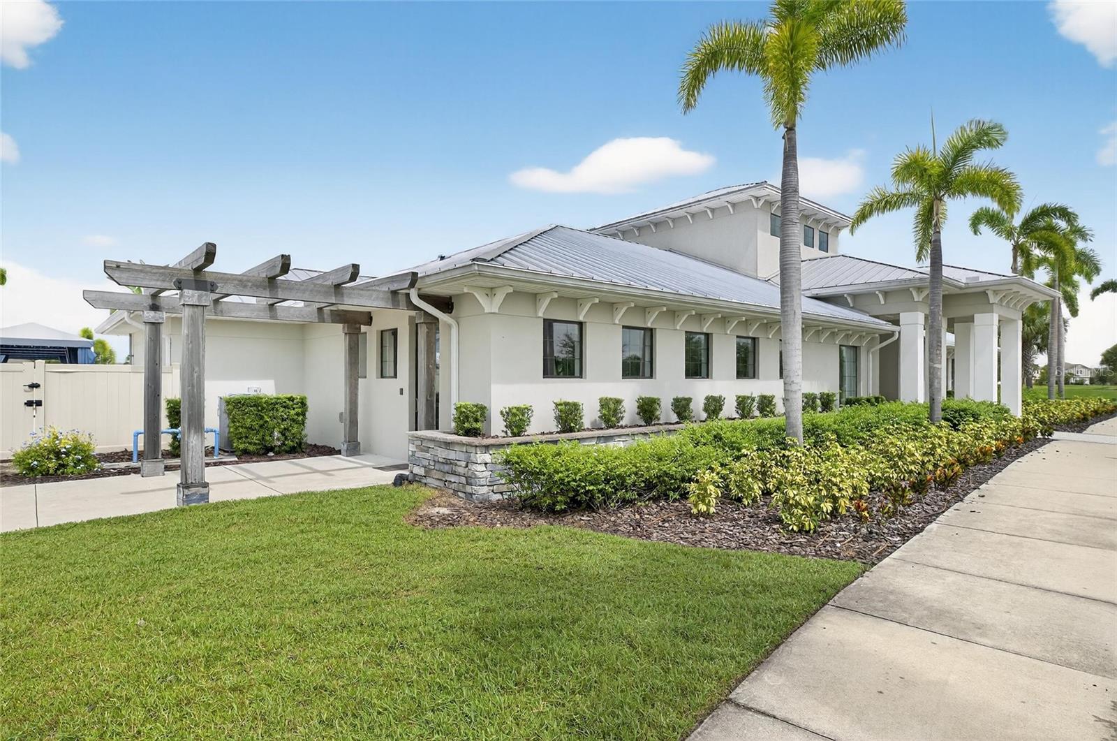 Clubhouse is a short walk from the house
