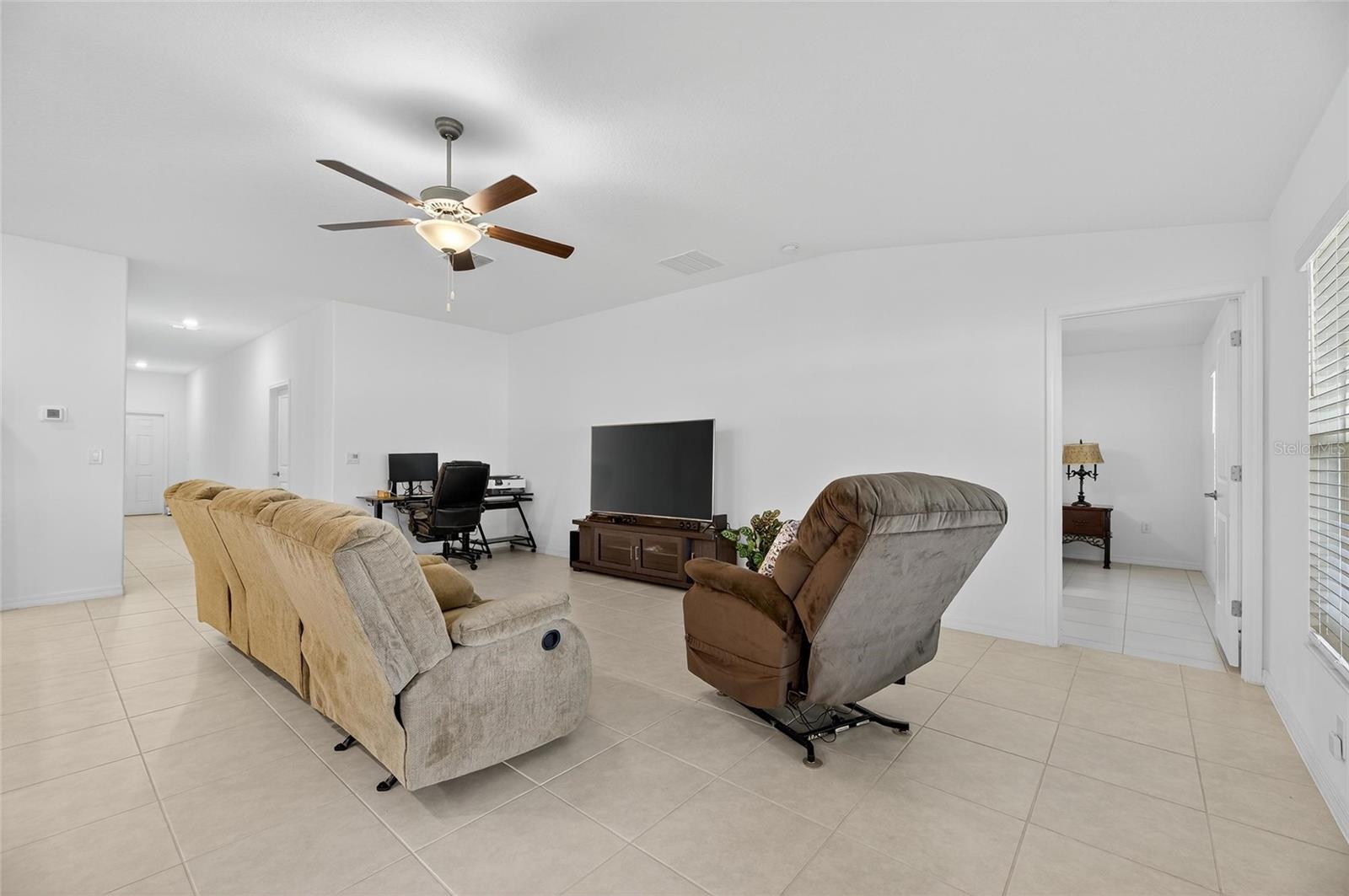 Bright and clean living area