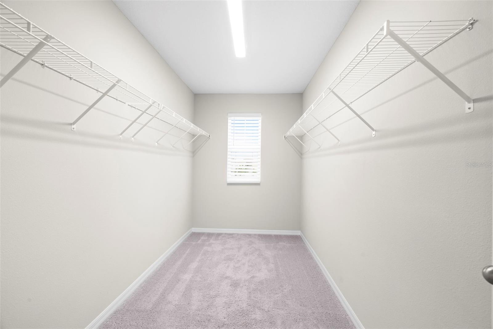 Walk-in Closet w/ Window