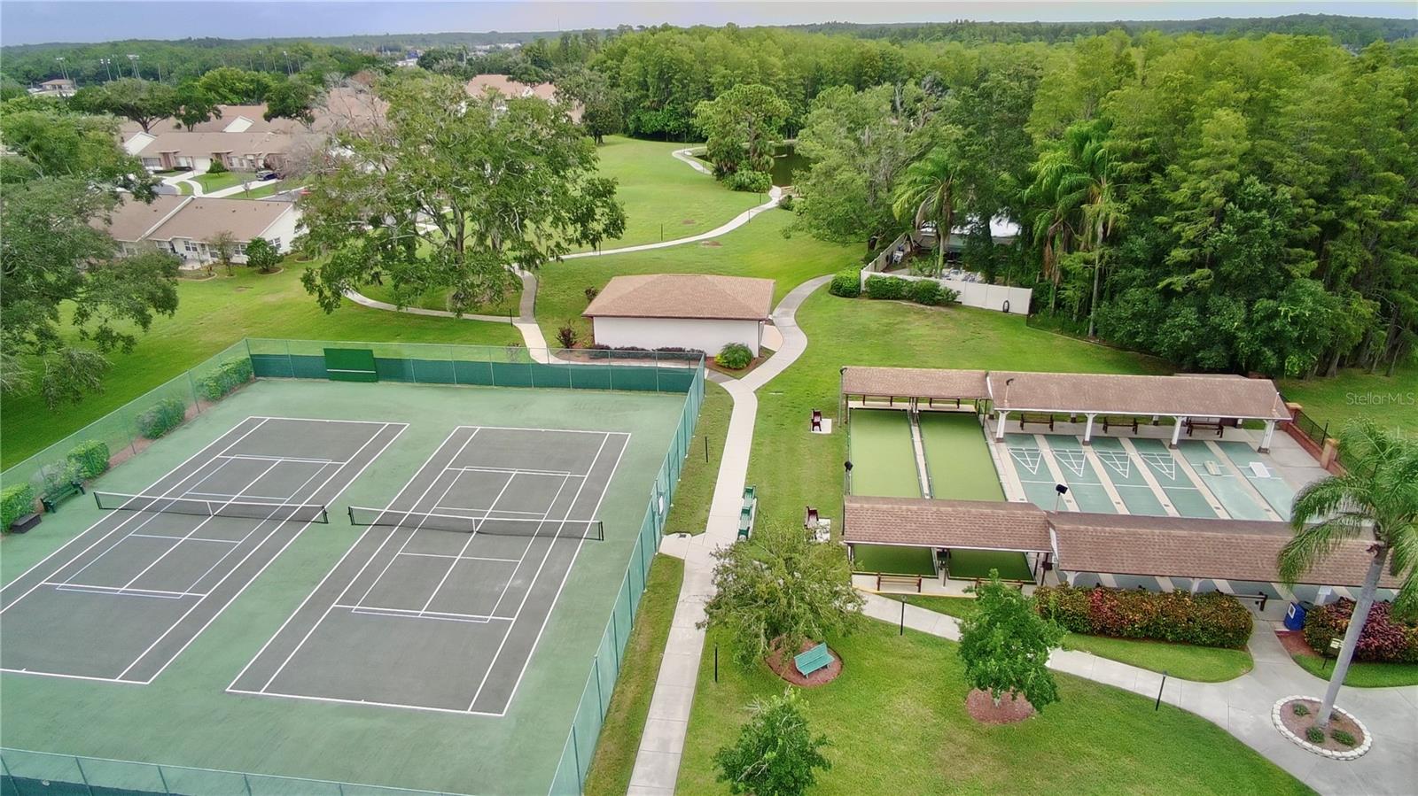 aerial community amenities