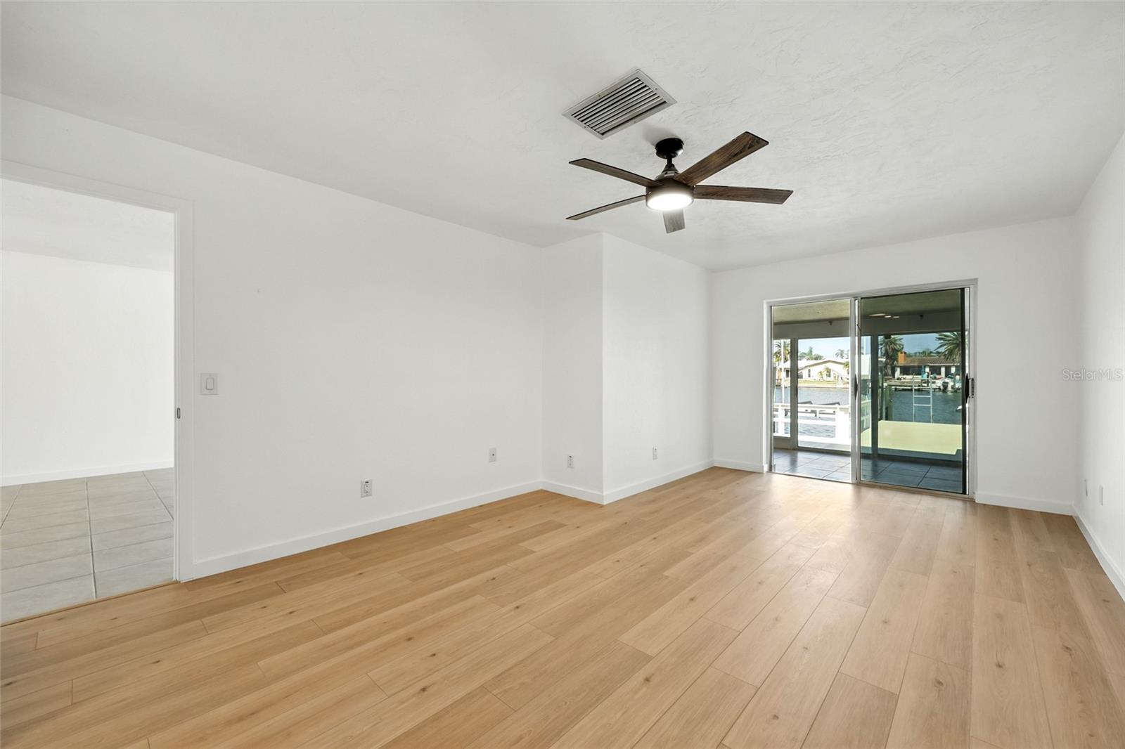 Master Bedroom with waterview