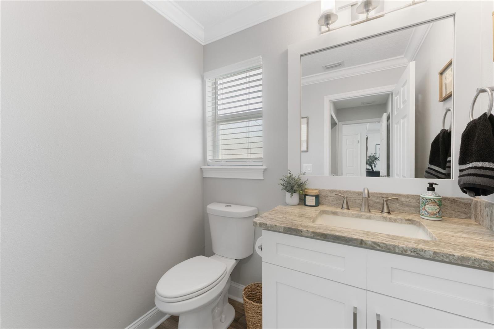 Half Bathroom on First Floor