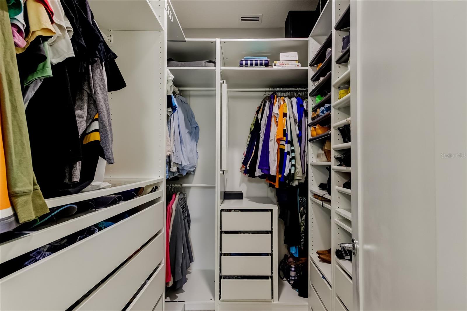 Primary Walk in Closet