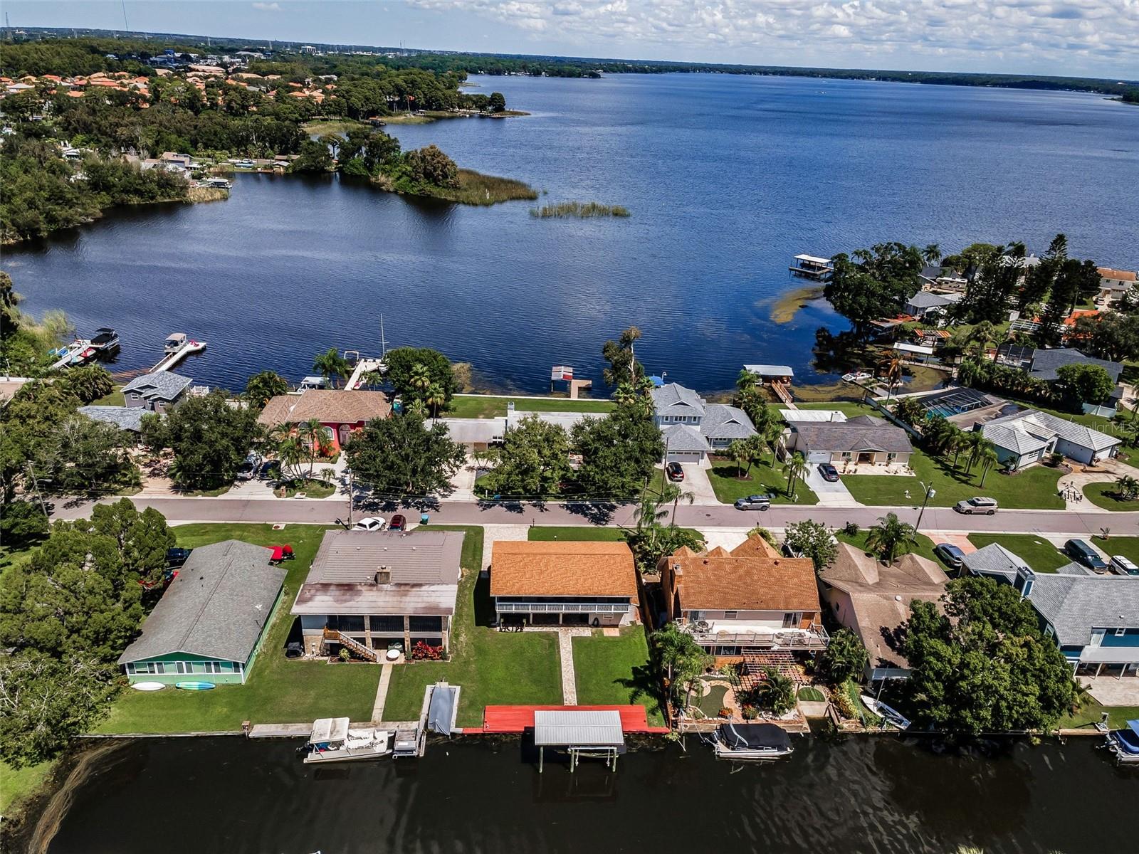 Just look at this view of Lake Tarpon