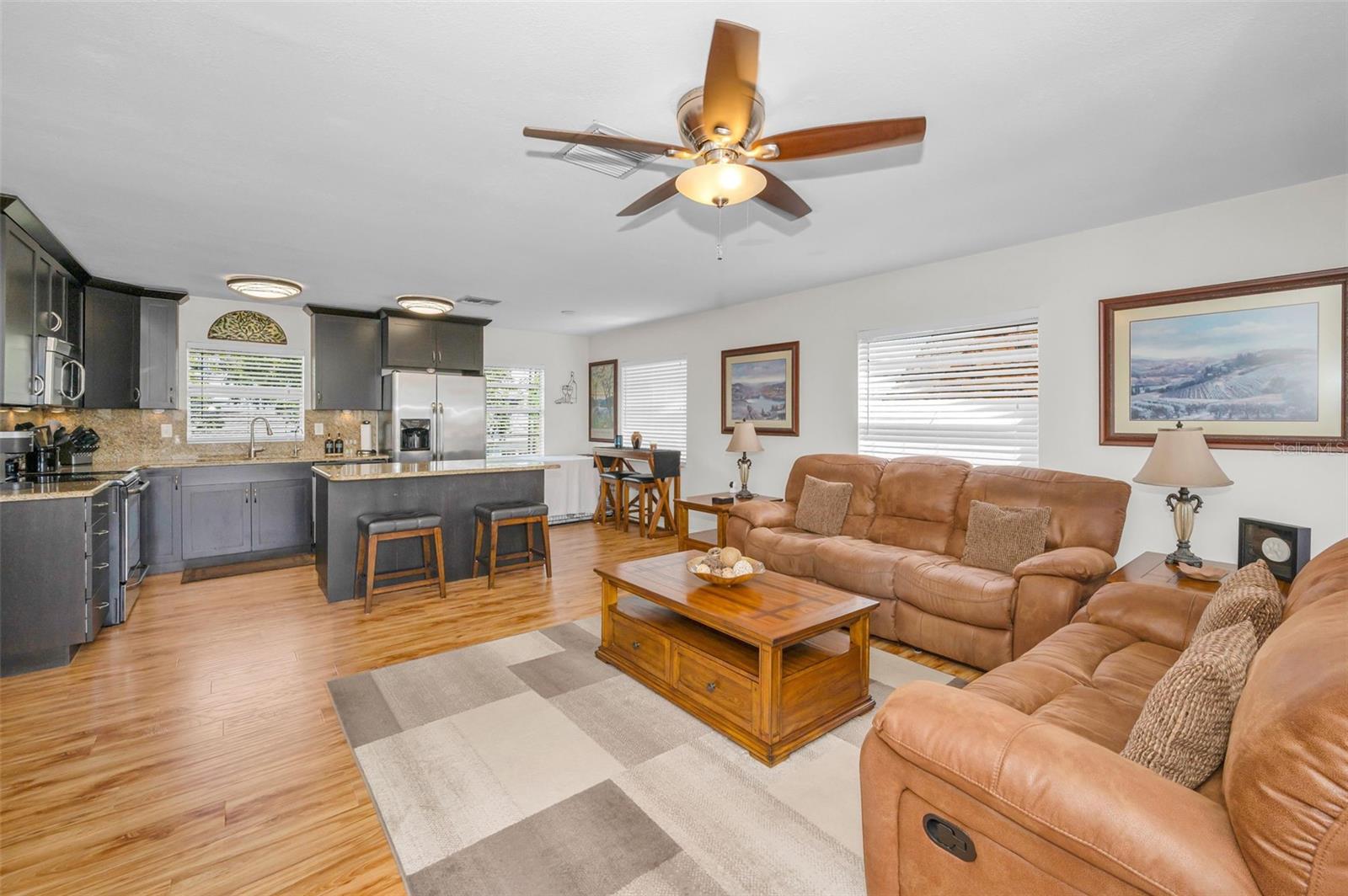 Kitchen/living combo open concept