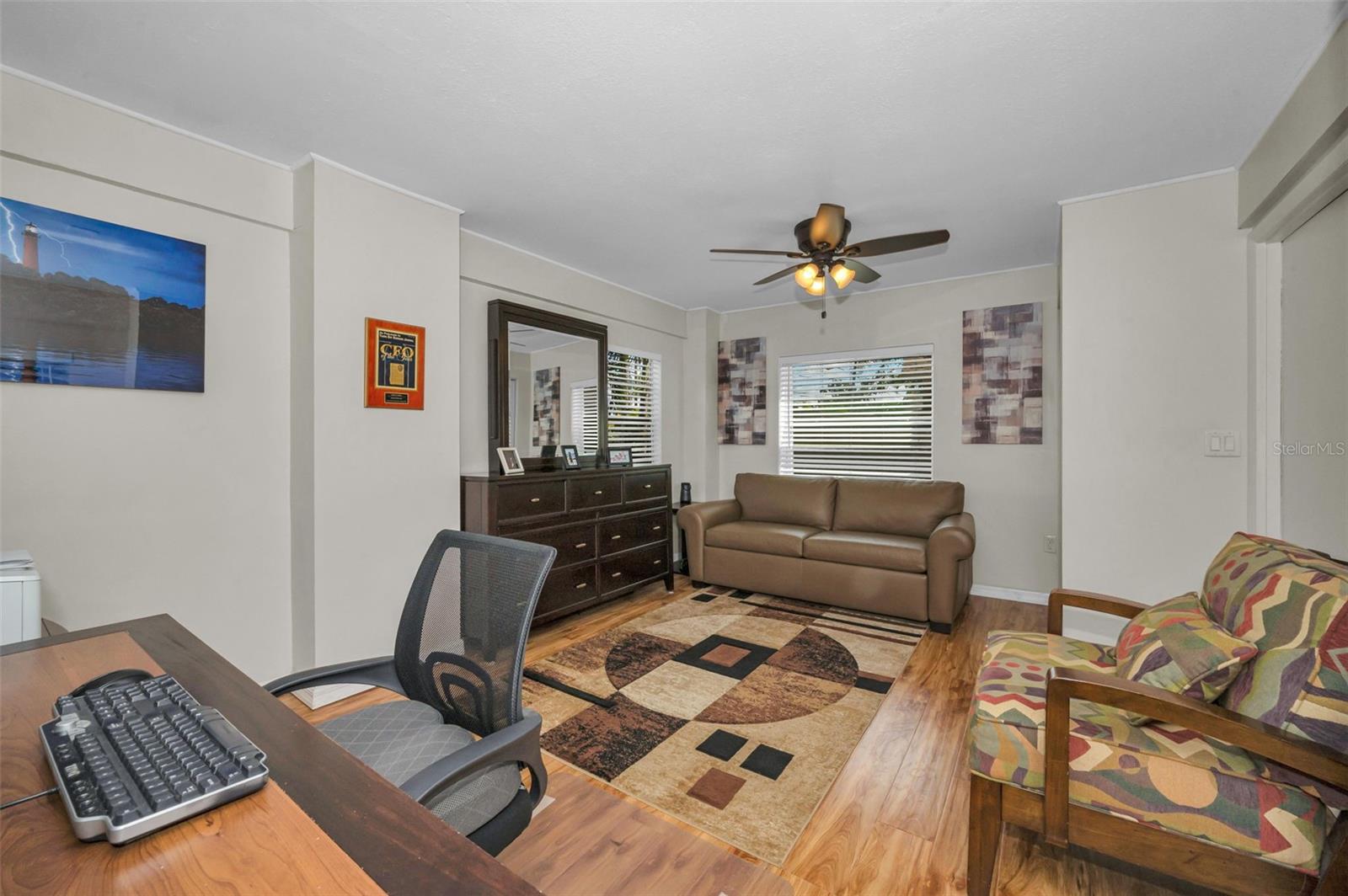 Office & or 3RD bedroom. Potential for in-law with separate entrance. {This s at entrance level}