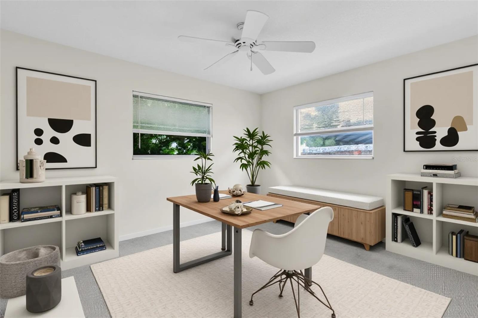 Virtual office/4th bedroom