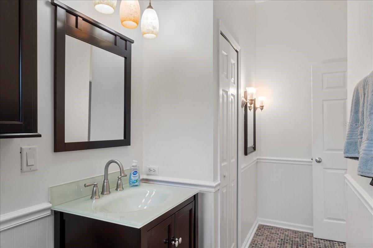 Second bathroom