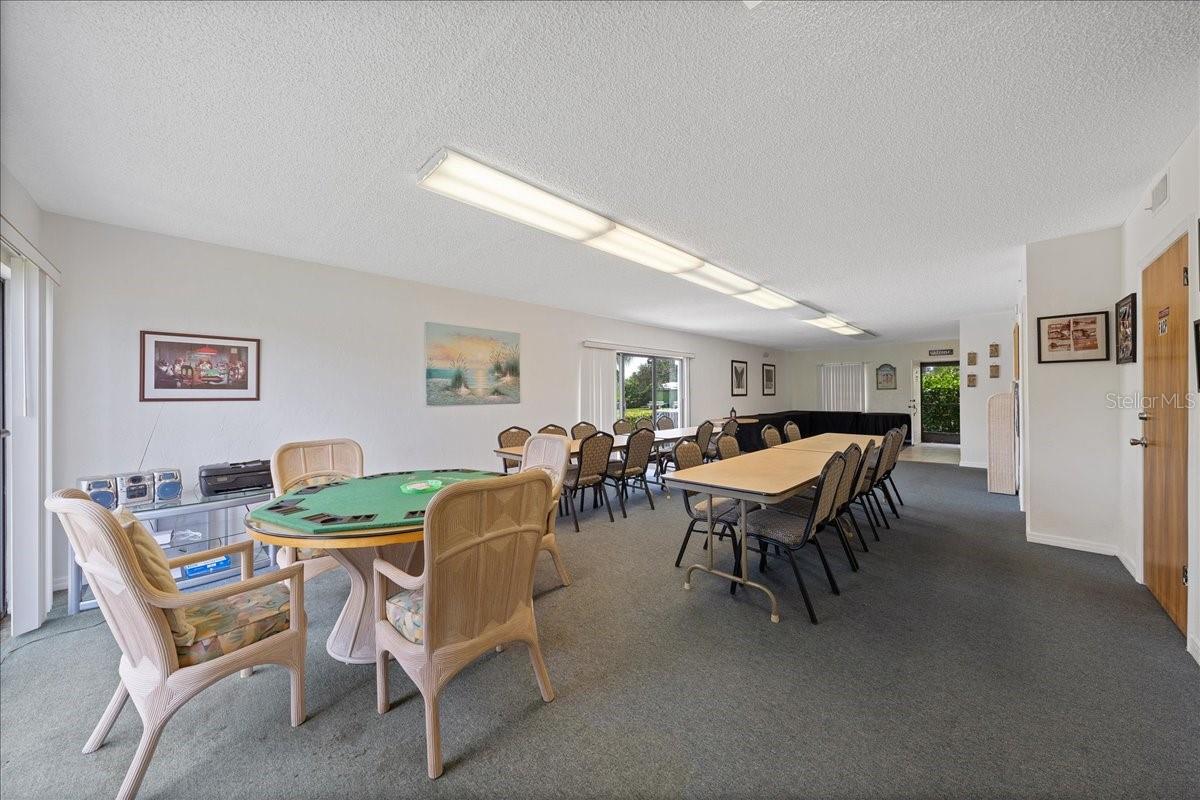 Community center gathering room