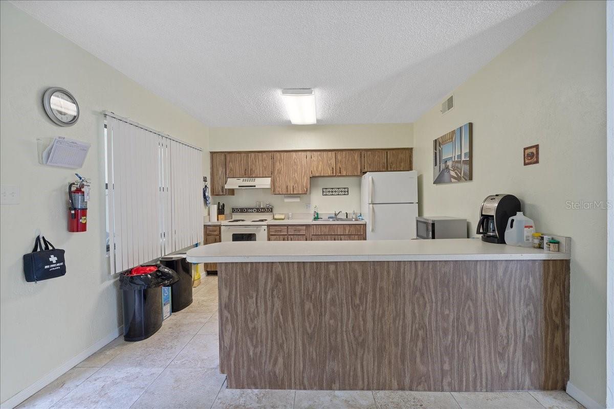 Community center kitchen
