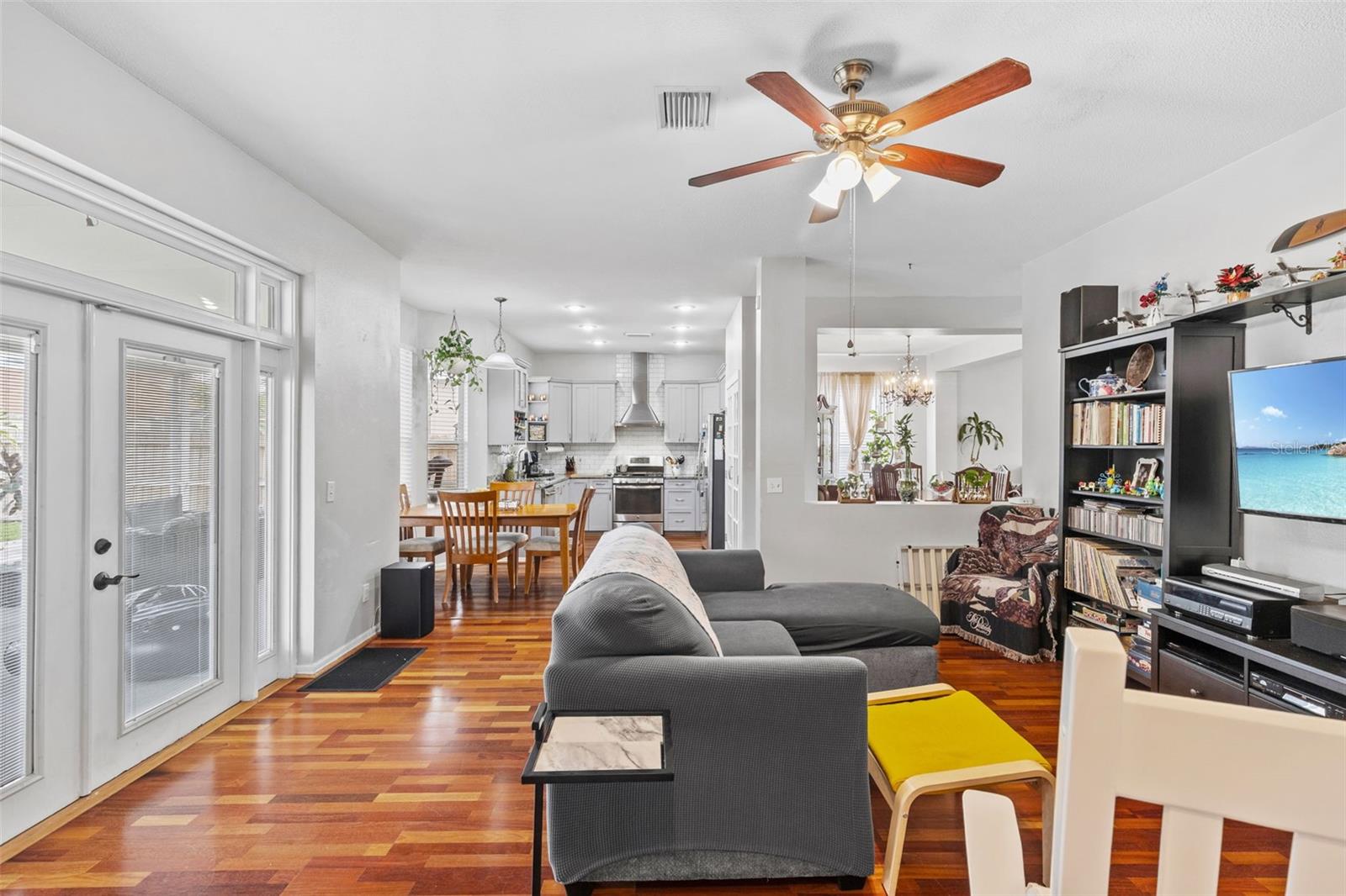 Kitchen and Family Room