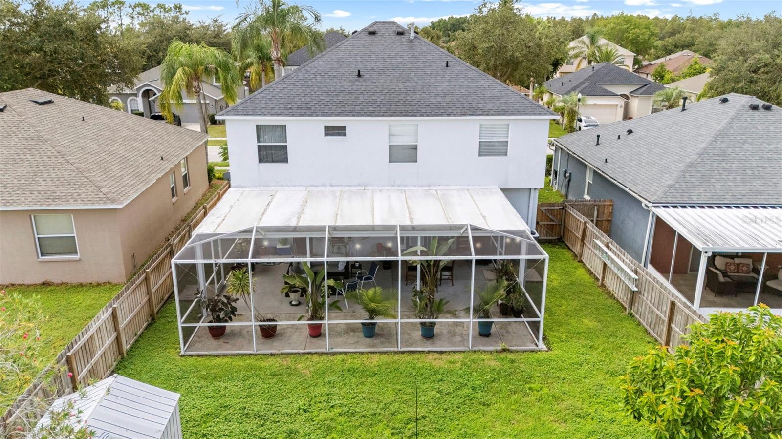 Aerial View of Back