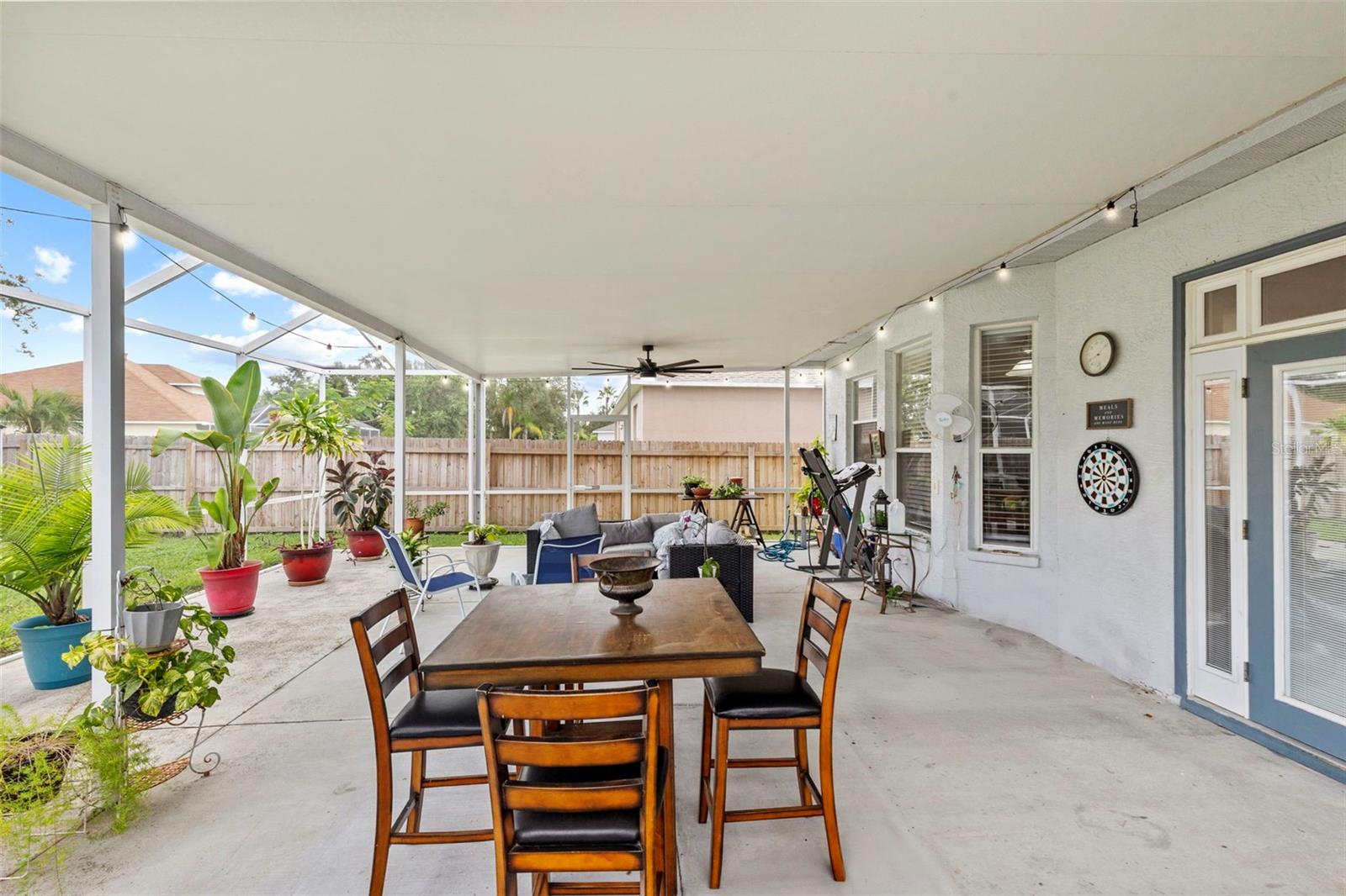 Enclosed Covered Patio