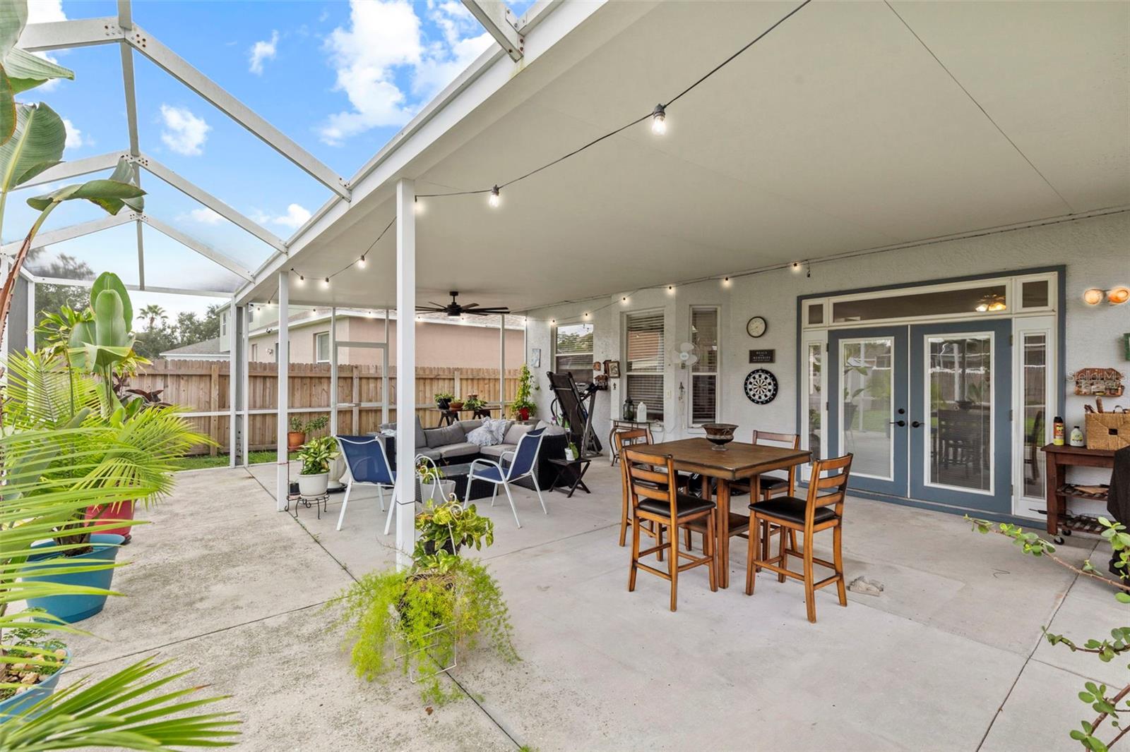 Enclosed Covered Patio