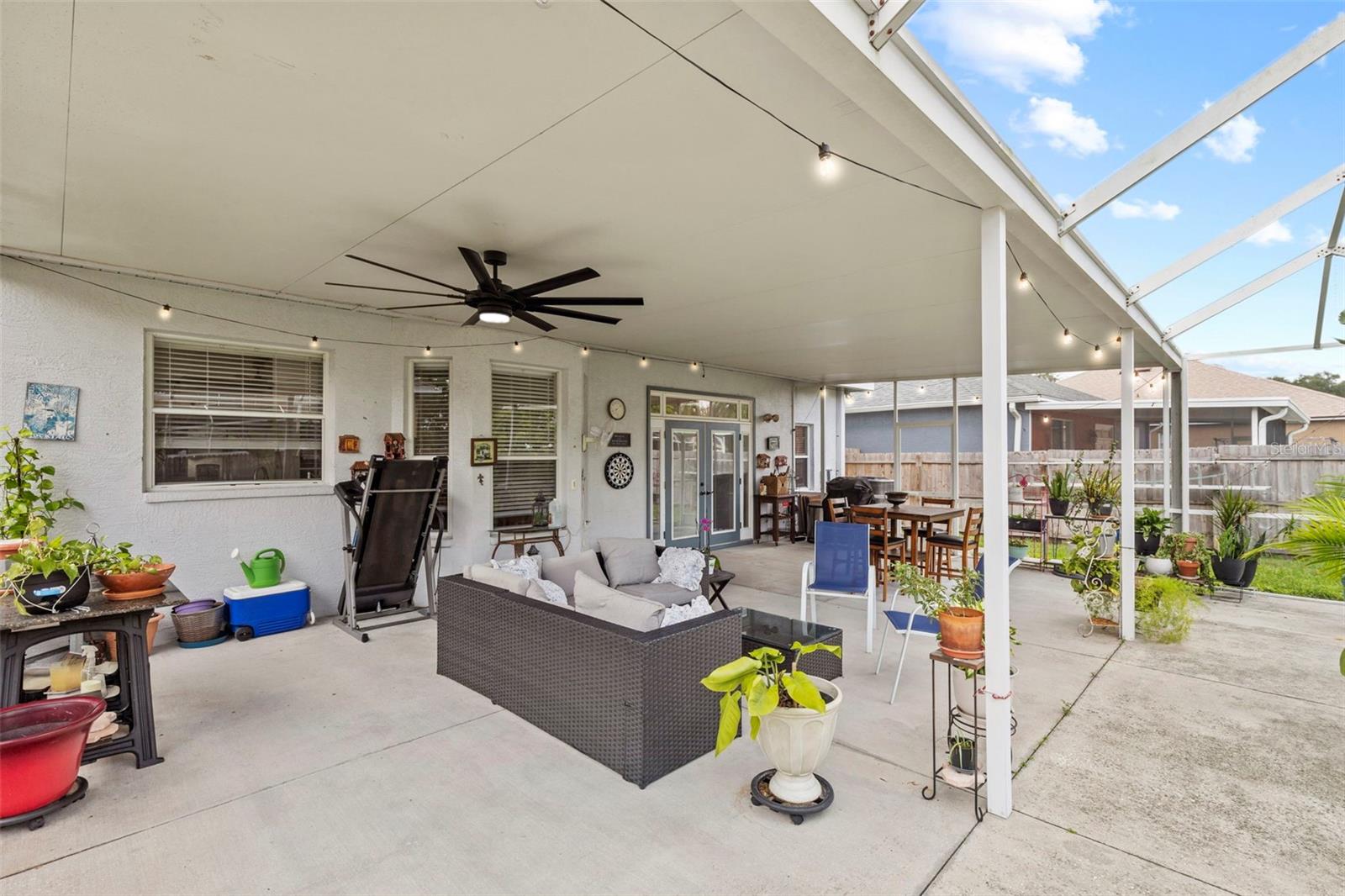 Enclosed Covered Patio