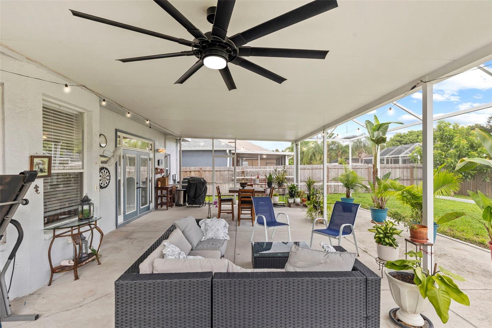 Enclosed Covered Patio