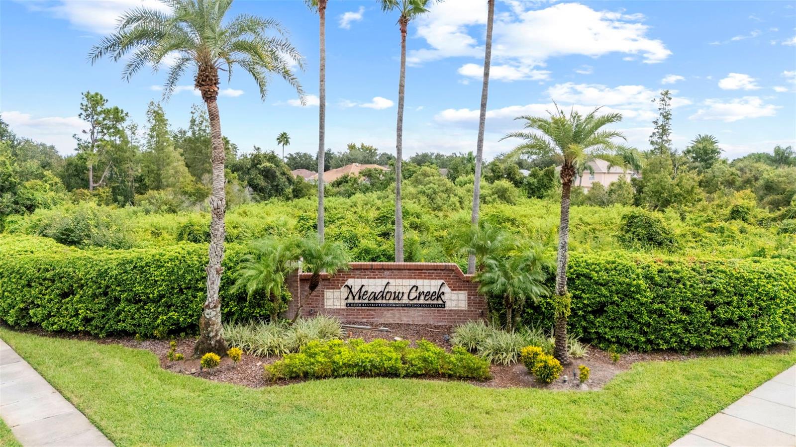 Entrance to Meadow Creek