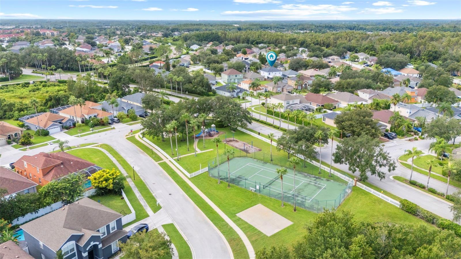 Tennis Court and Park